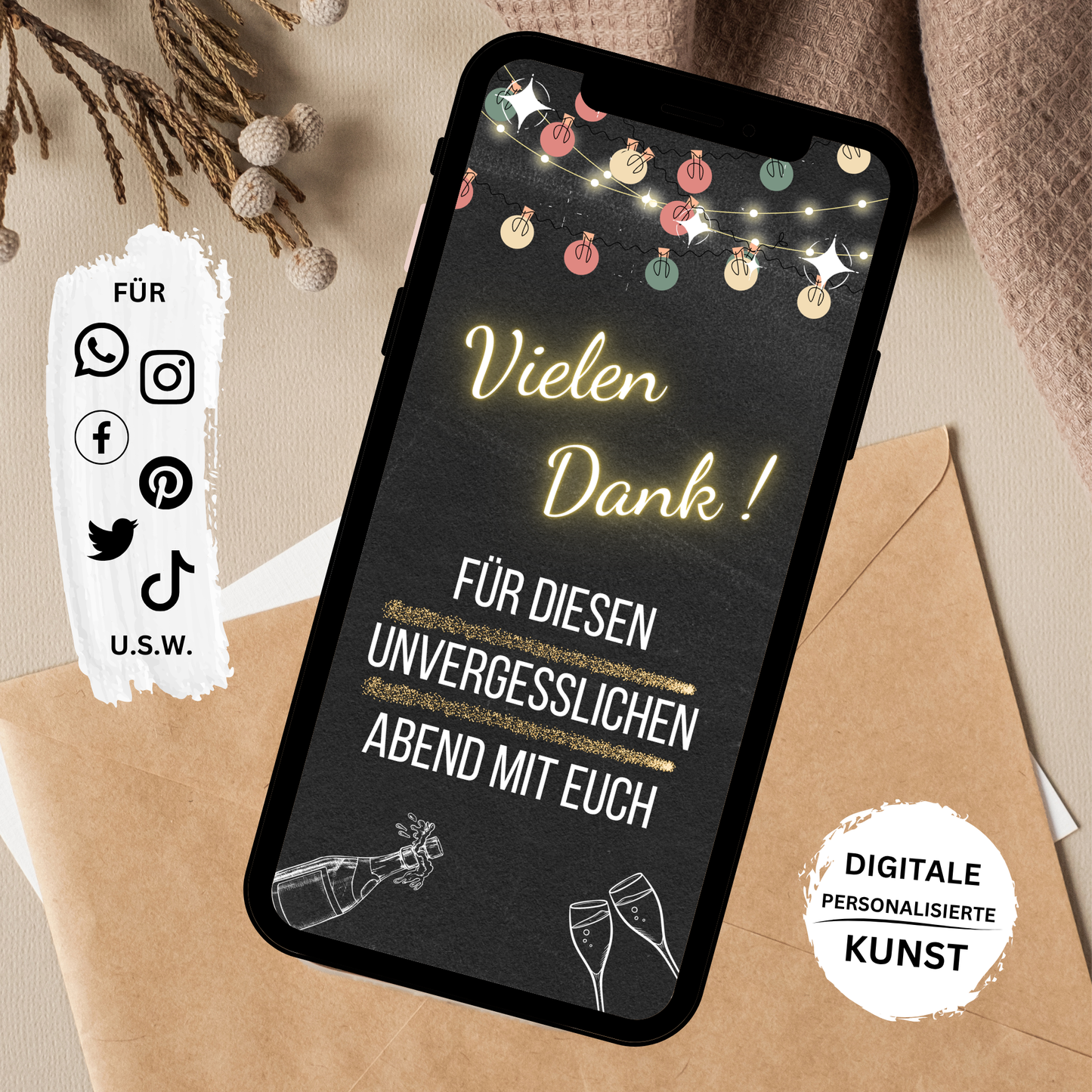 eCARD - Danksagung Geburtstag Jugendweihe