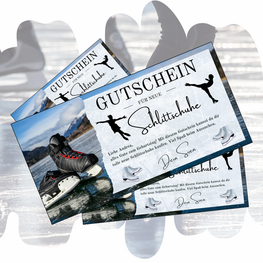 Gutschein - Schlittschuhlaufen Erlebnisgutschein