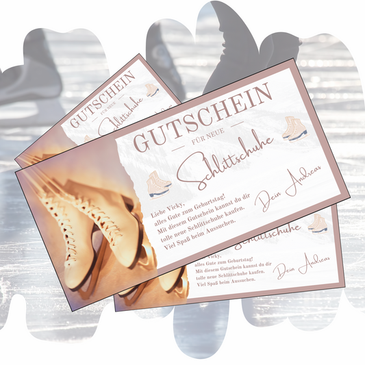 Gutschein - Schlittschuhlaufen Erlebnisgutschein