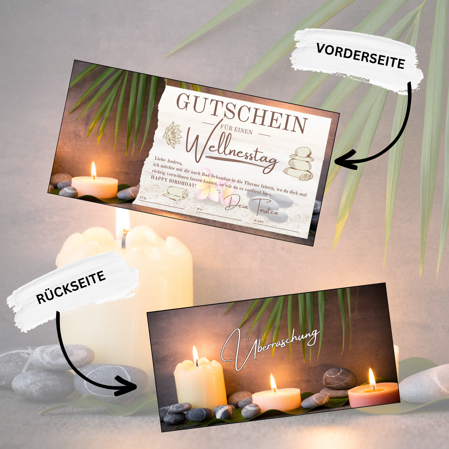 Gutschein - Wellness Spa Wochenende Geschenkgutschein