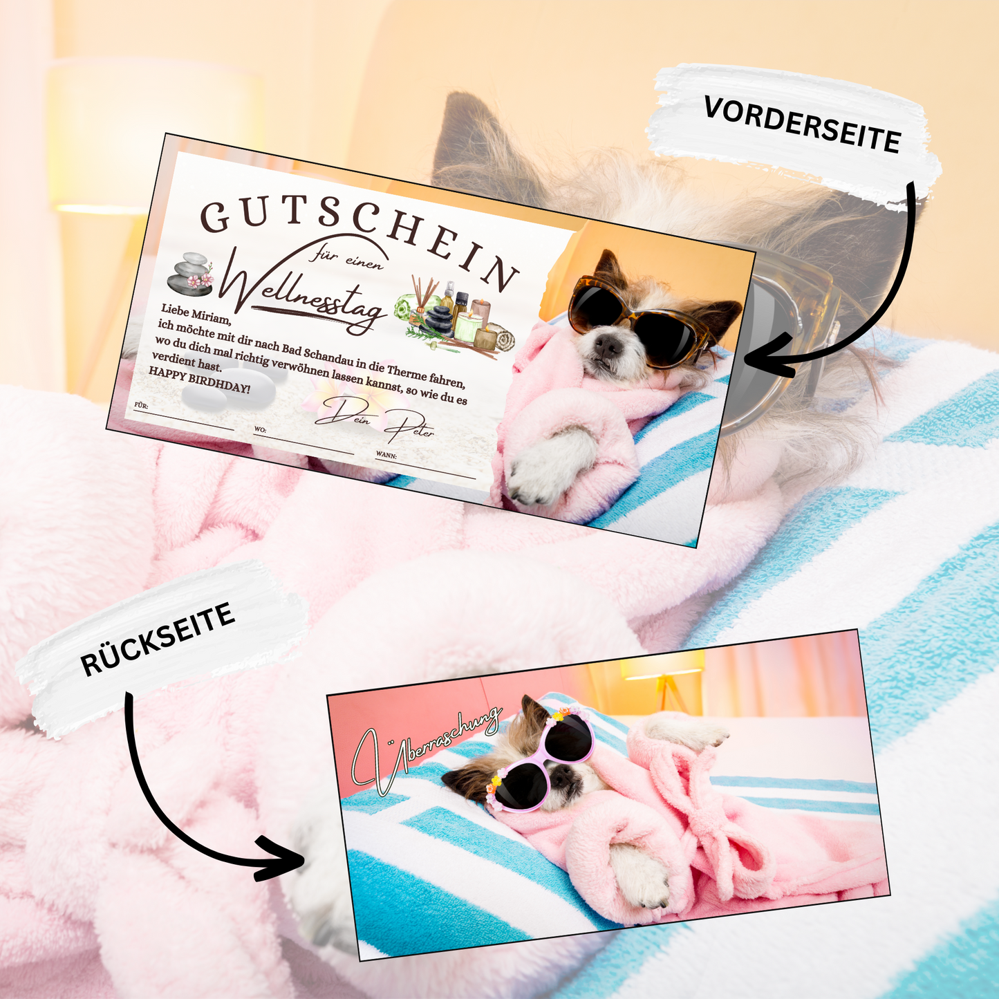 Gutschein - Wellness Spa Wochenende Geschenkgutschein