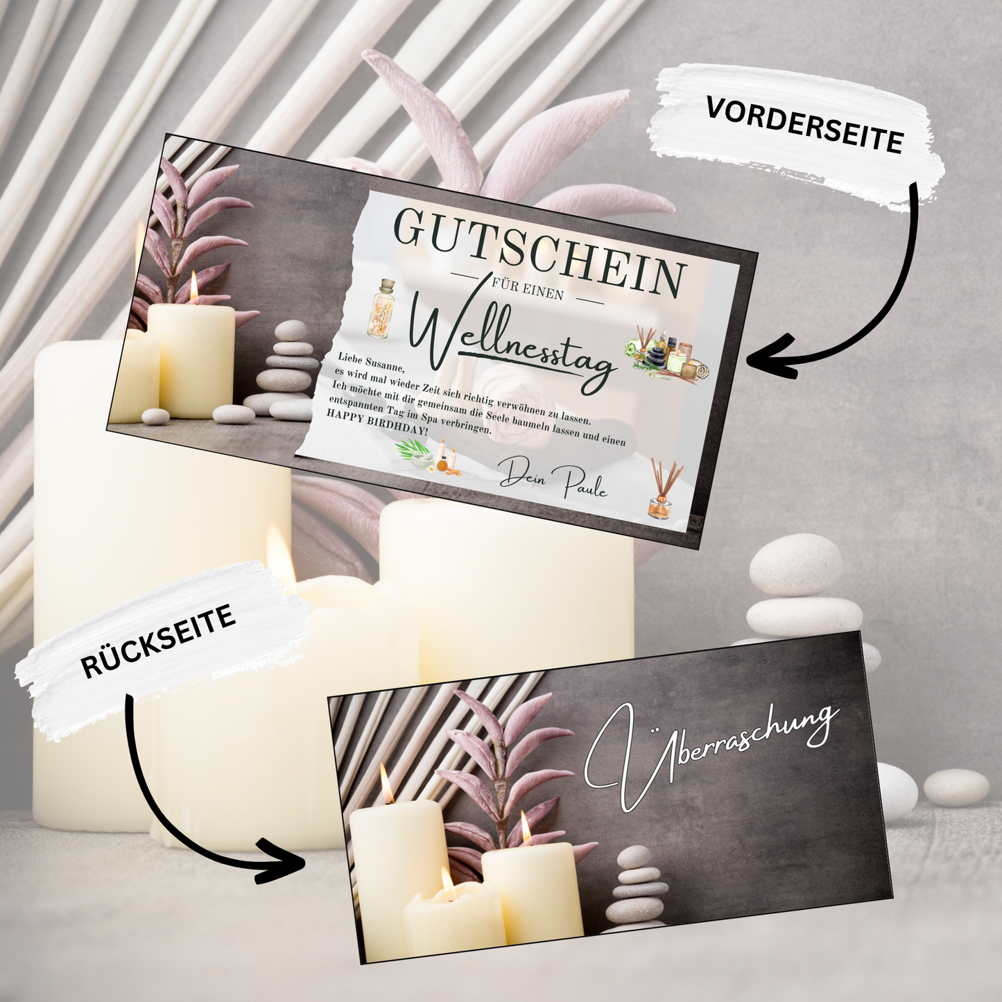 Gutschein - Wellness Spa Wochenende Geschenkgutschein