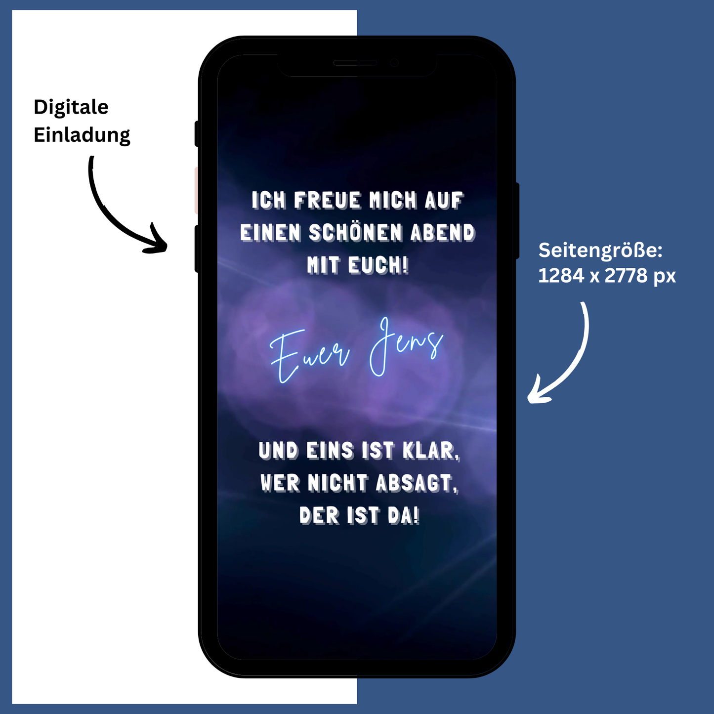 eCARD - Animierte Einladungskarte Geburtstag