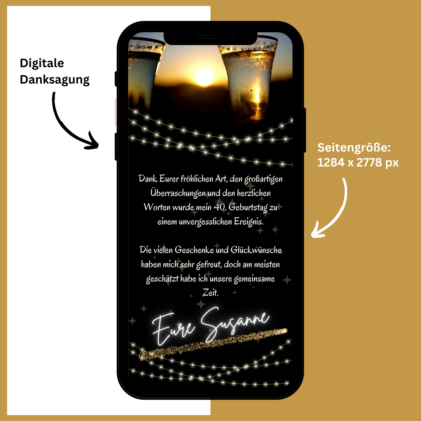 eCARD - Danksagung Geburtstag Jugendweihe