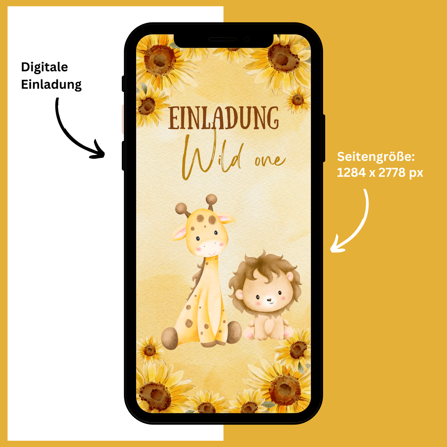 eCARD - Animierte Kindergeburtstags Party Einladungskarte