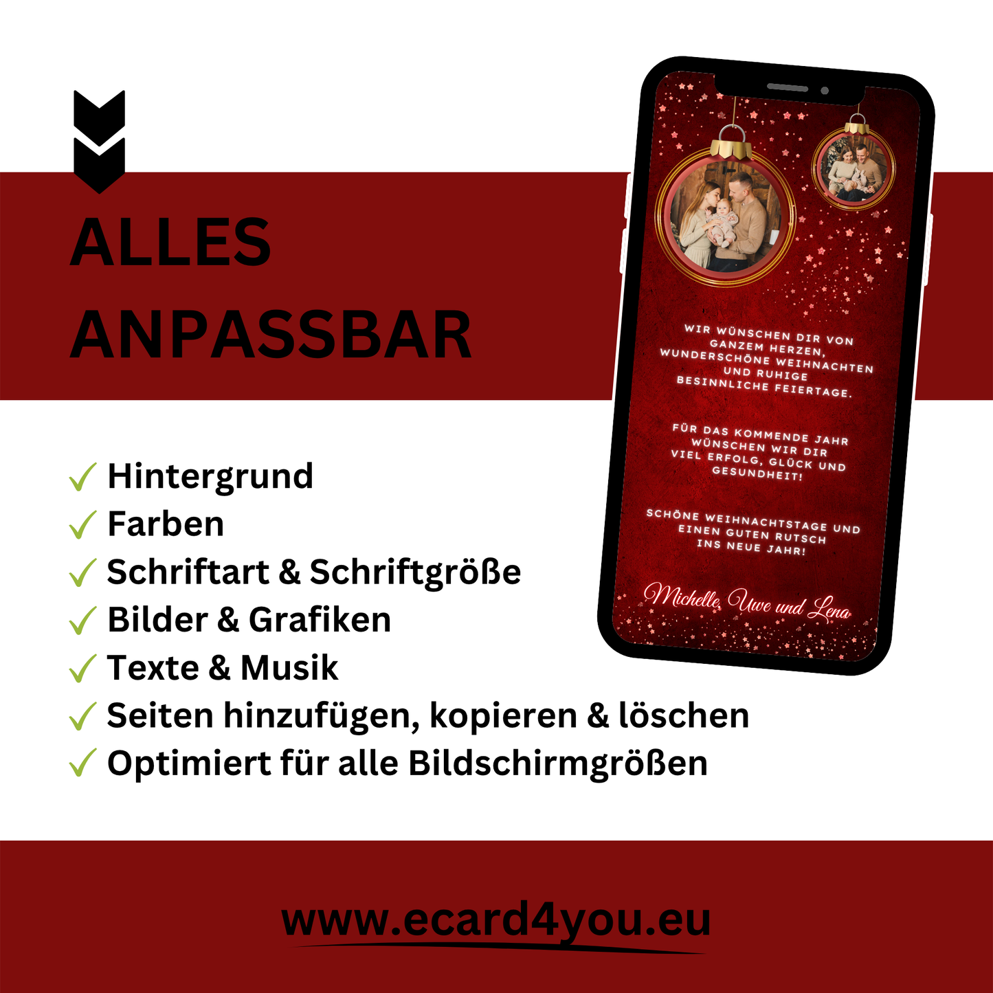eCARD - Animierte Glückwünsche und Weihnachtgrüße