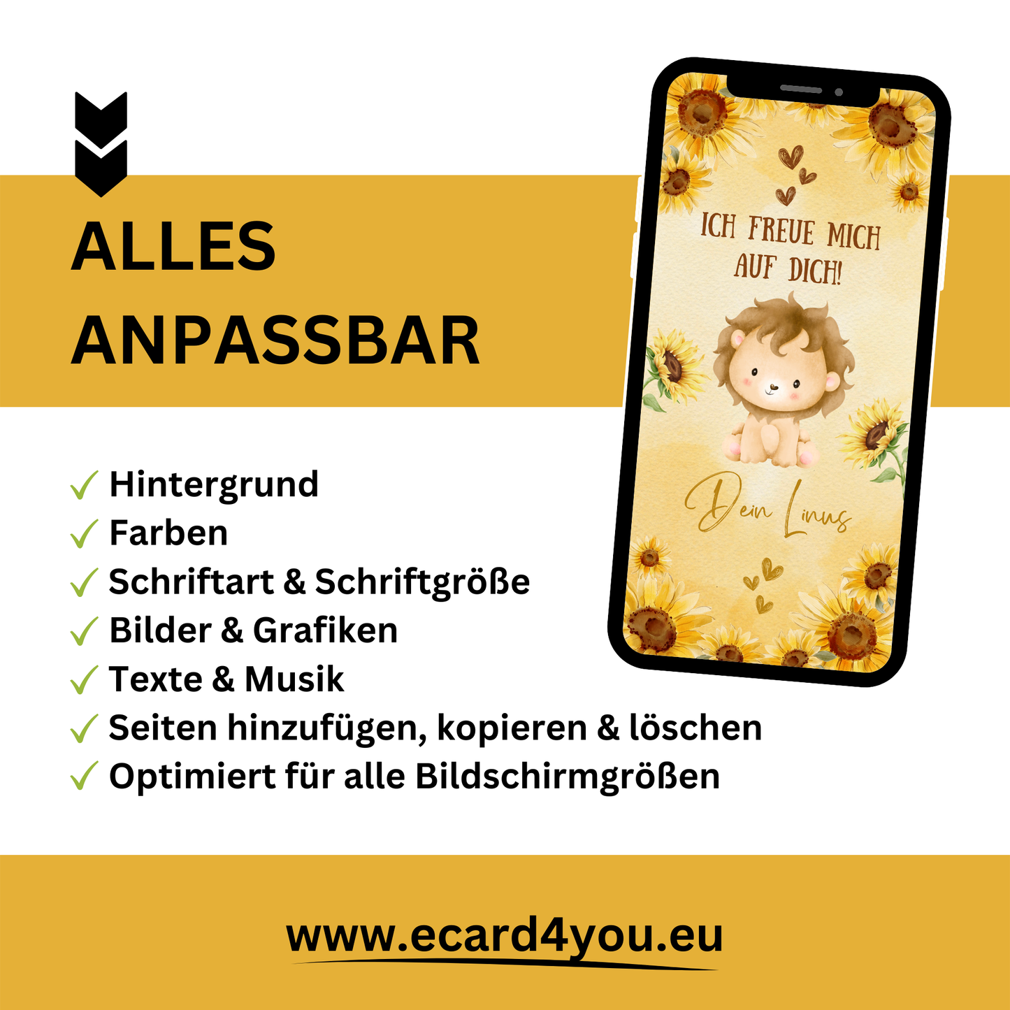 eCARD - Animierte Kindergeburtstags Party Einladungskarte