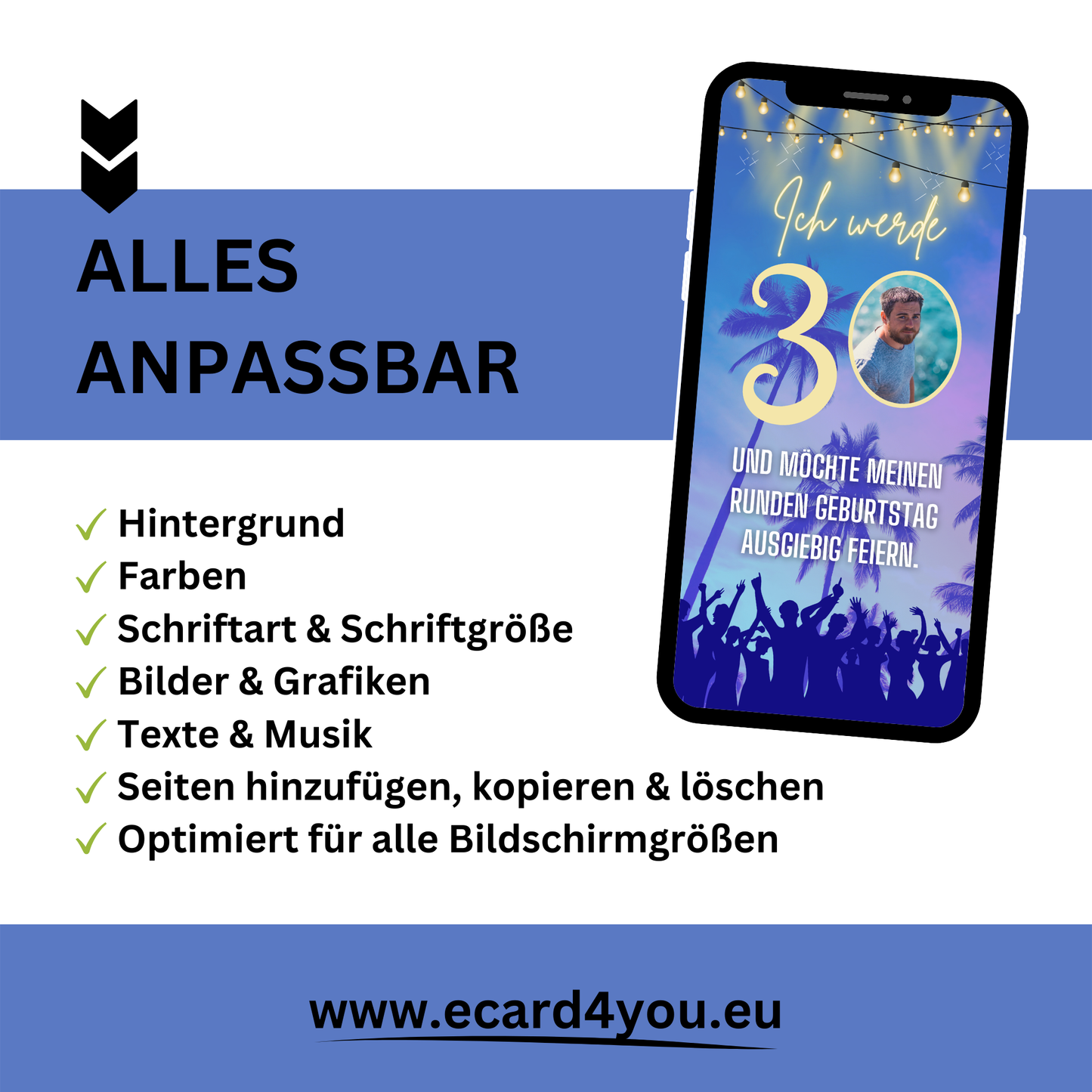 eCARD - Ballermann Party Einladungskarte