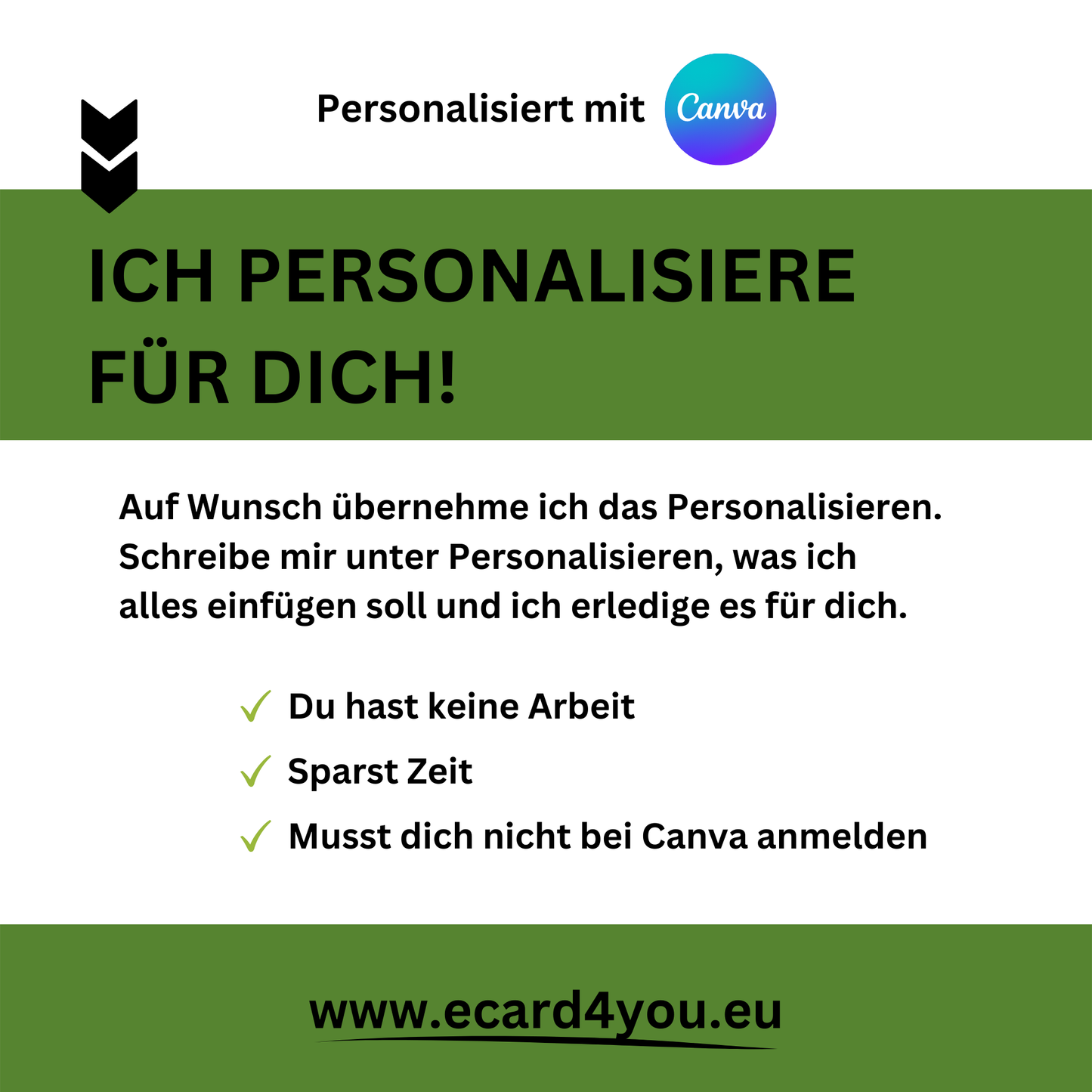 Gutschein - Gemeinsame Zeit statt Zeug als Geschenkidee zu Ostern
