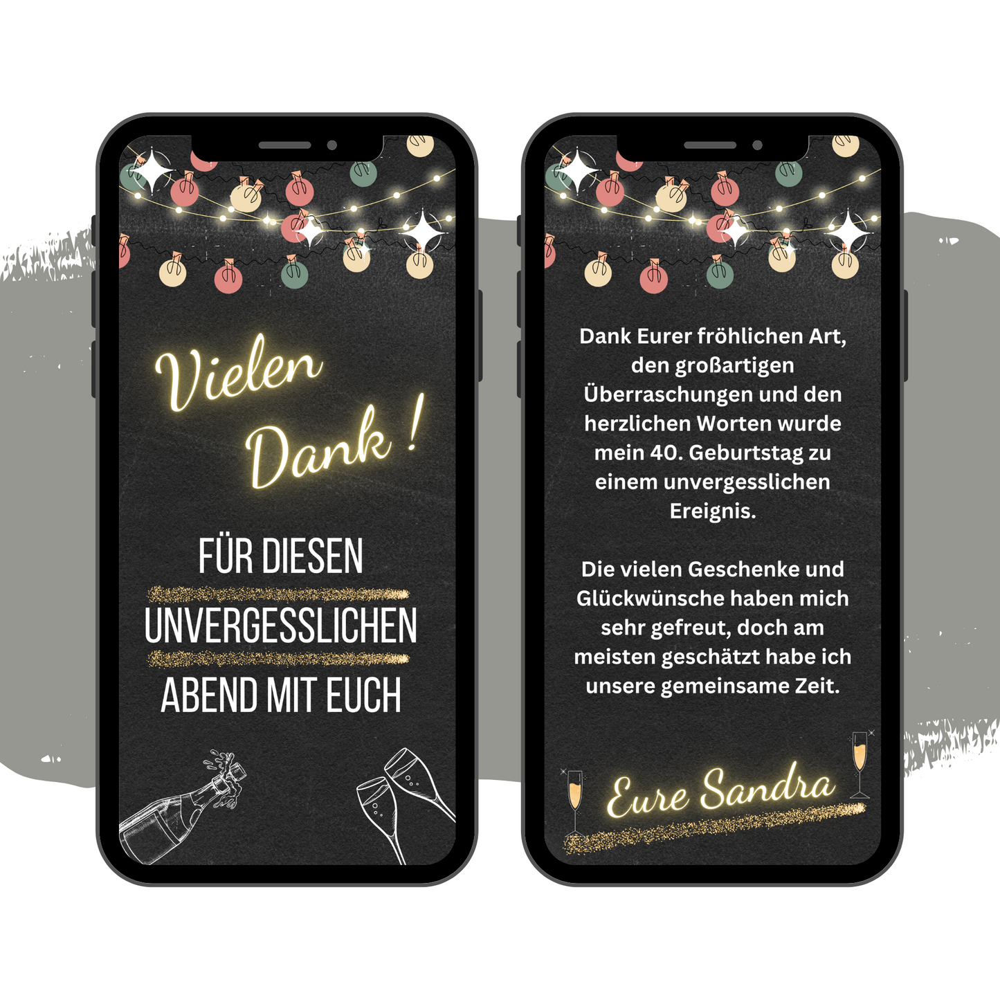 eCARD - Danksagung Geburtstag Jugendweihe