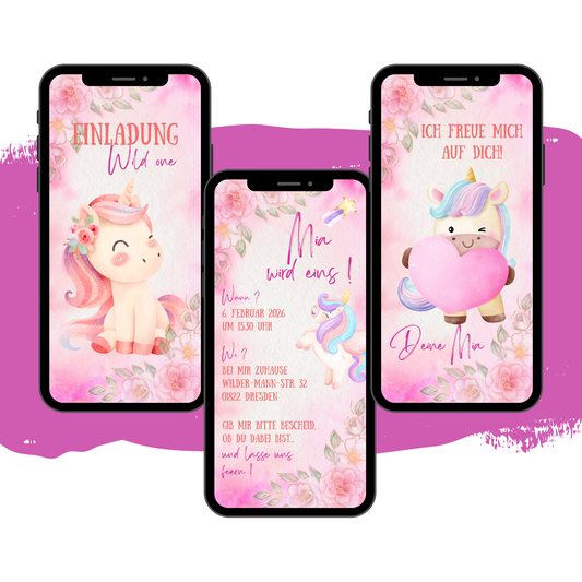 eCARD - Animierte Kindergeburtstags Party Einladungskarte