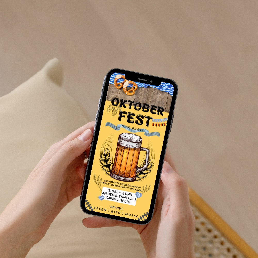 eCARD - Bier Party Wiesn Oktoberfest Einladung - eCARD4you