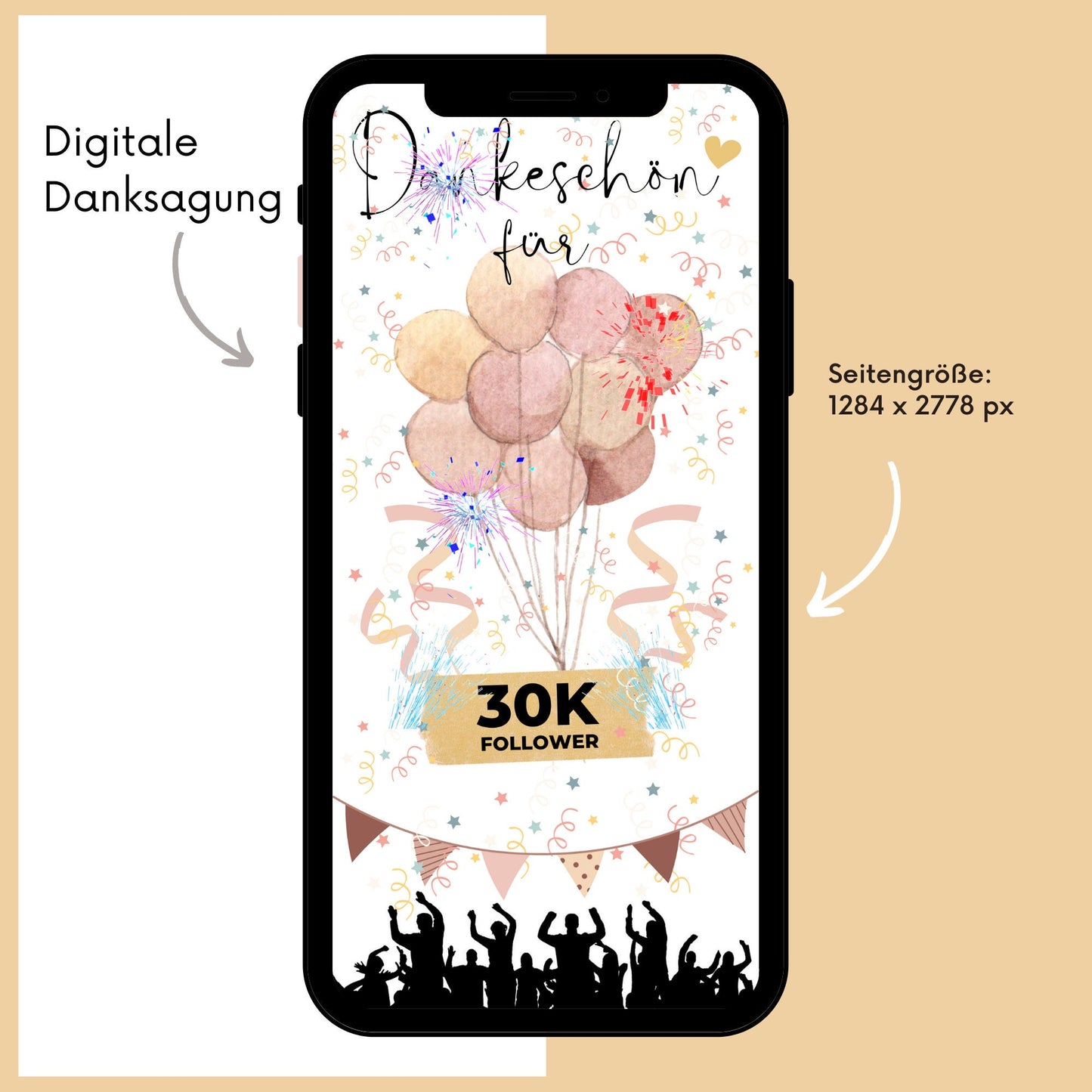 eCARD - Followers Mitglieder Danksagung - eCARD4you