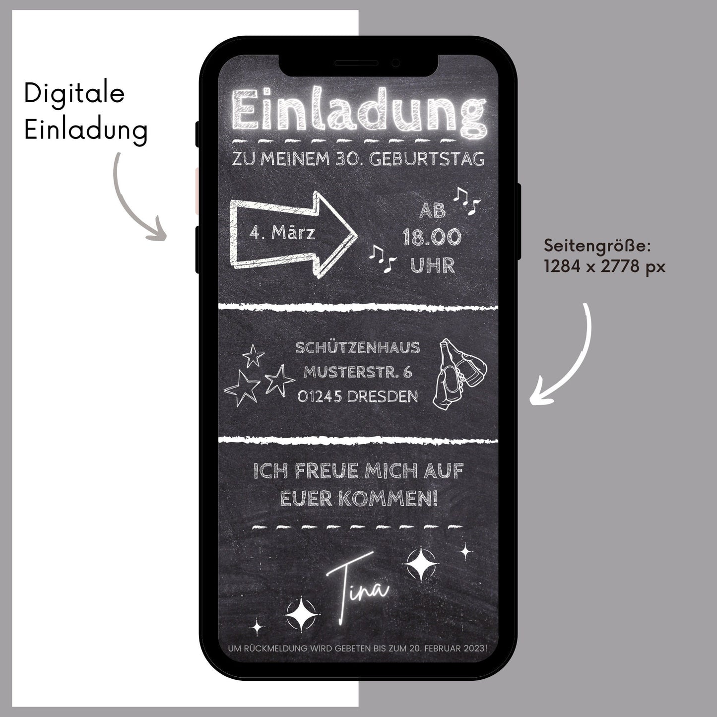eCARD - Animierte Einladungskarte Geburtstag - eCARD4you