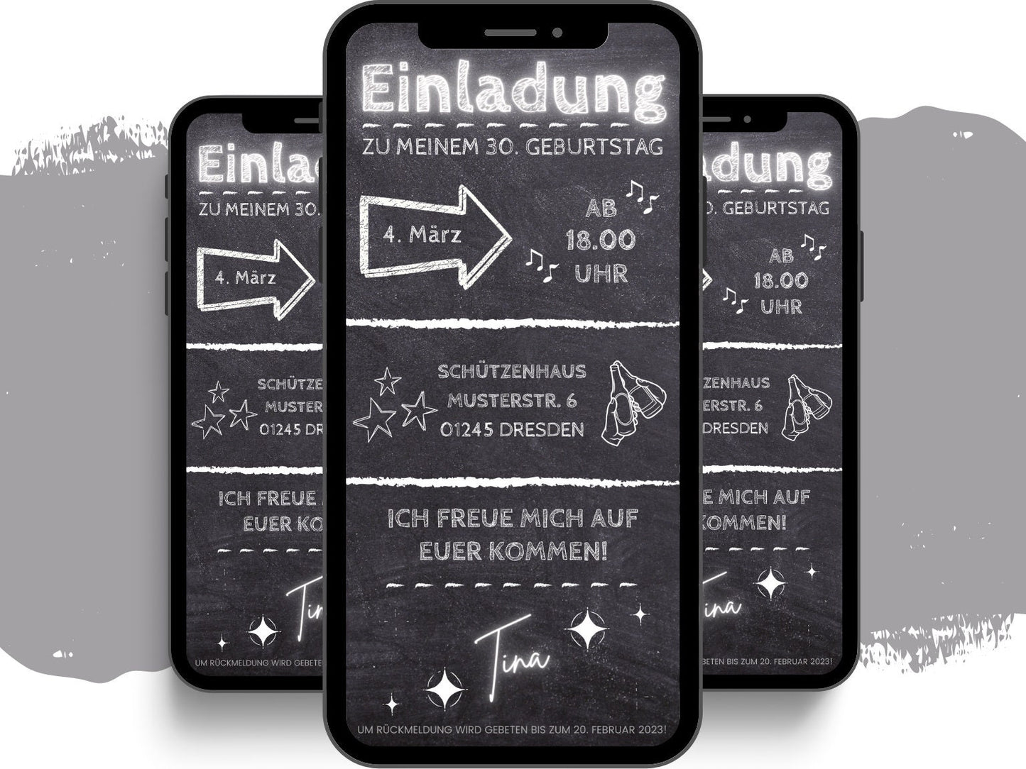 eCARD - Animierte Einladungskarte Geburtstag - eCARD4you