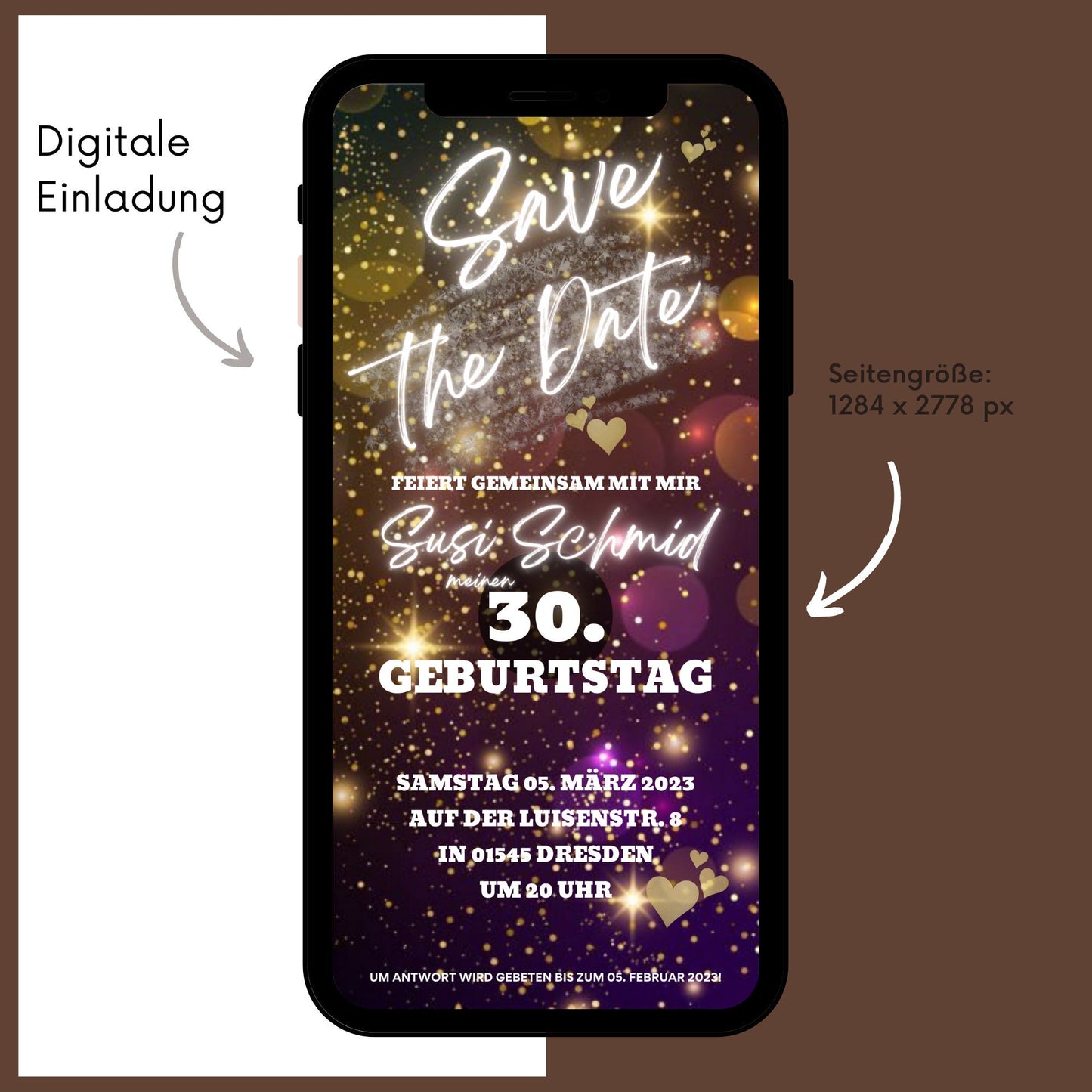 eCARD - Animierte Einladungskarte Geburtstag - eCARD4you