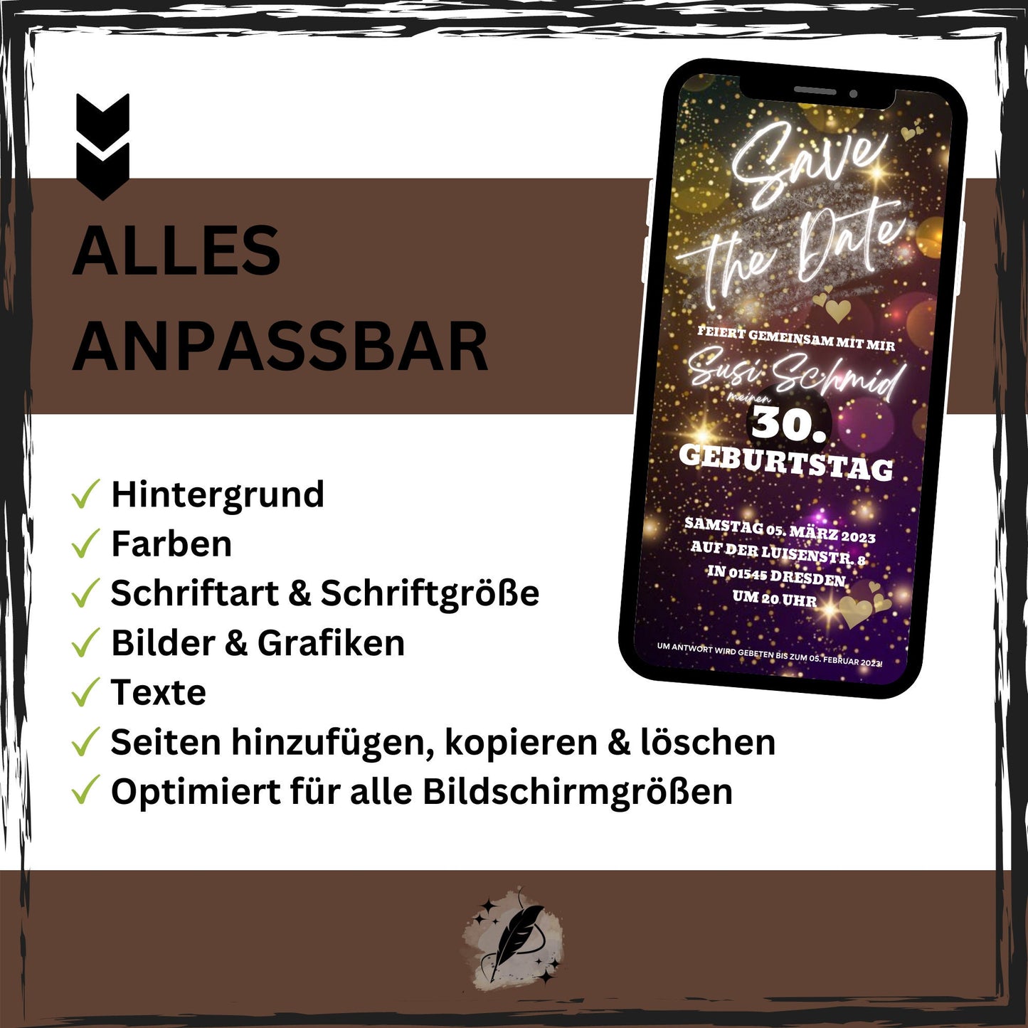 eCARD - Animierte Einladungskarte Geburtstag - eCARD4you