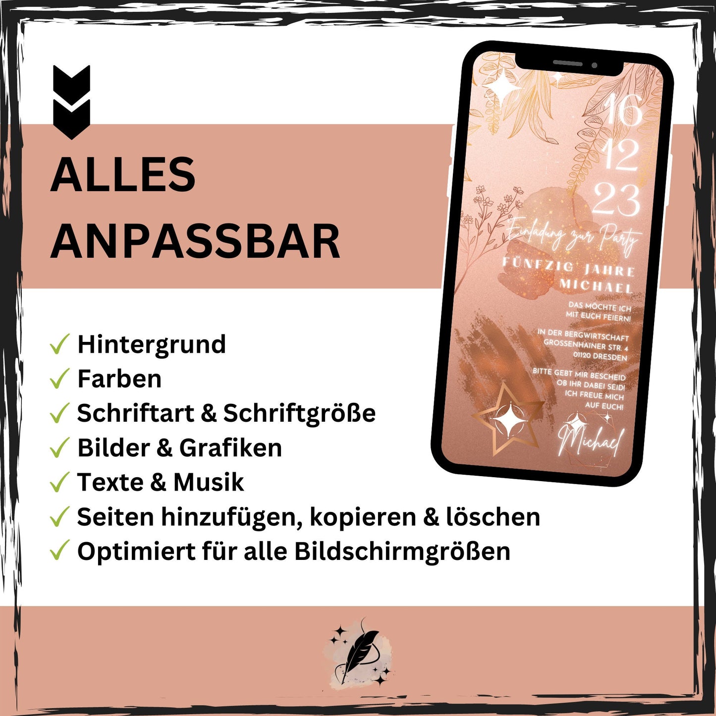 eCARD - Animierte Einladungskarte Geburtstag - eCARD4you