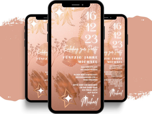 eCARD - Animierte Einladungskarte Geburtstag - eCARD4you