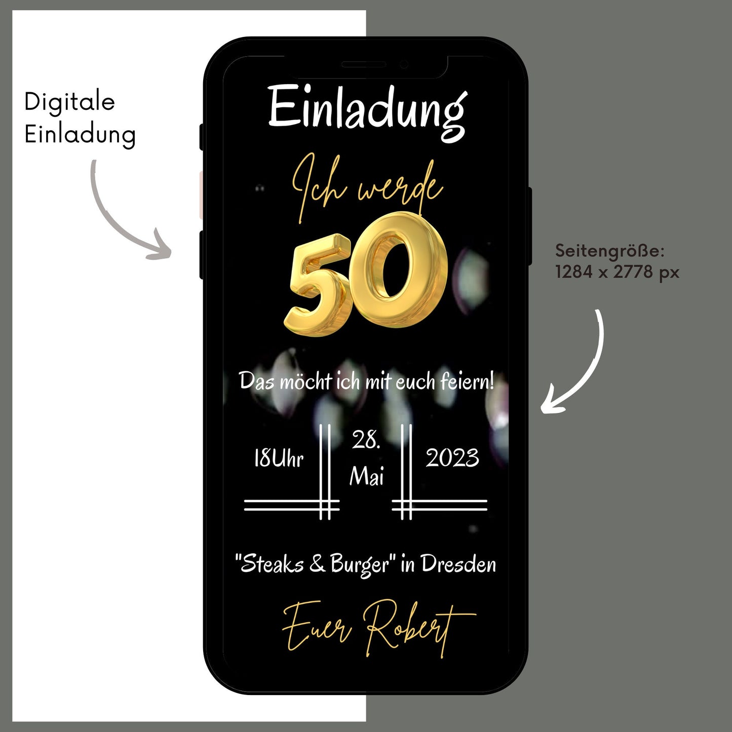 eCARD - Animierte Einladungskarte Geburtstag - eCARD4you