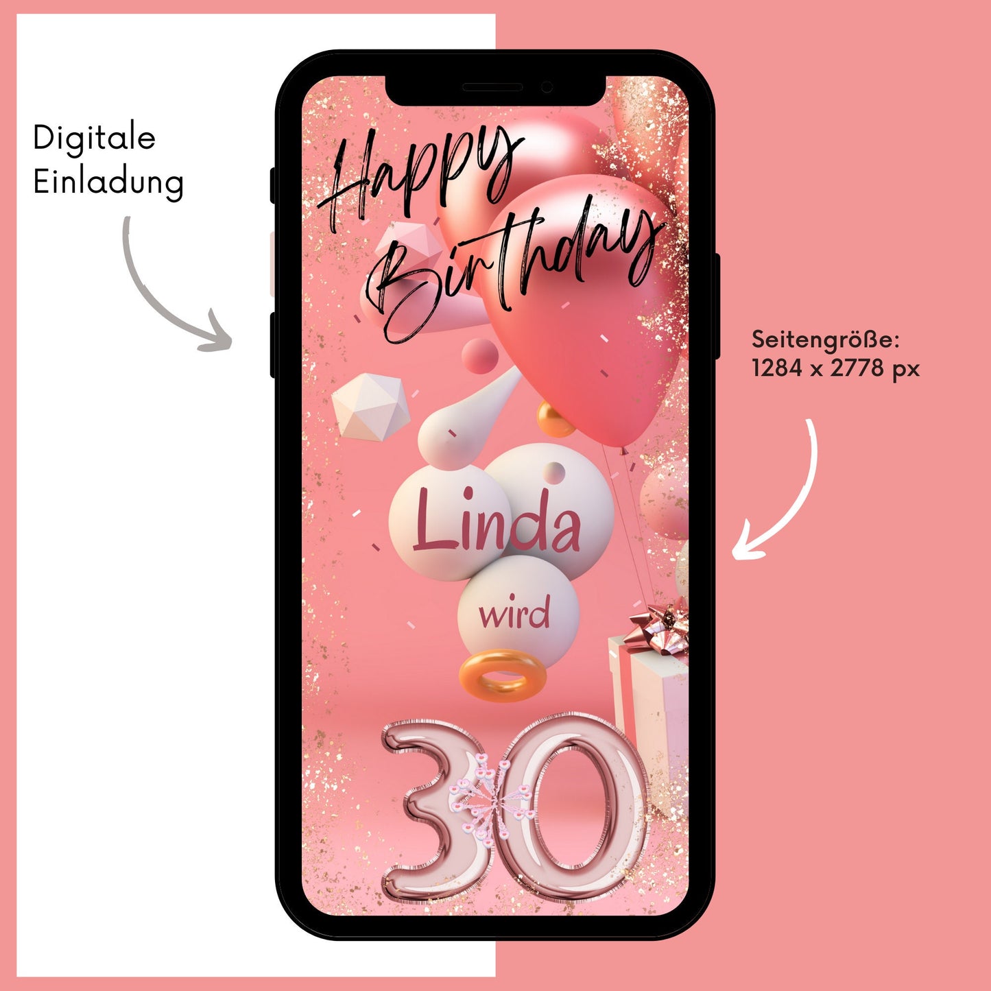 eCARD - Animierte Einladungskarte Geburtstag - eCARD4you