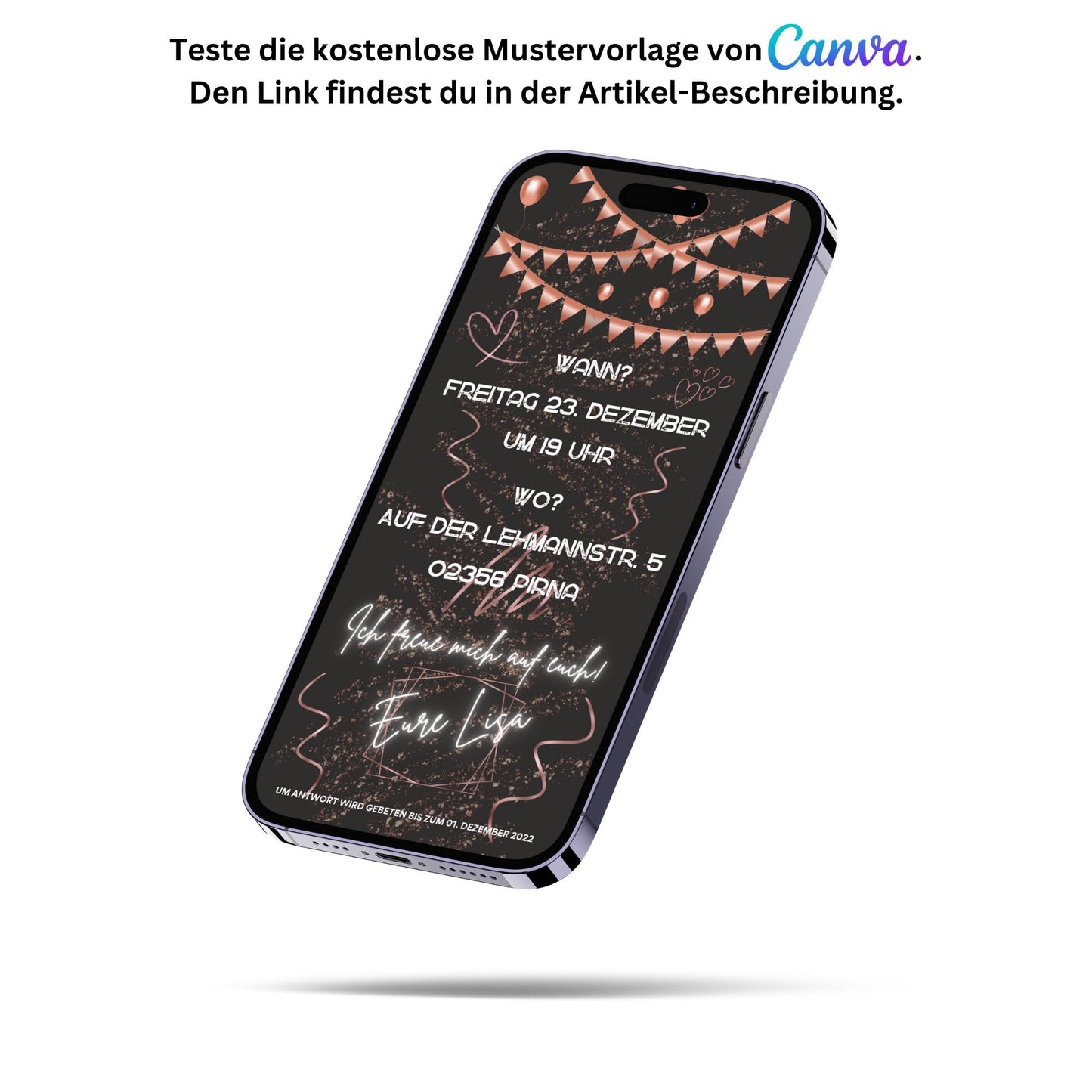 eCARD - Animierte Einladungskarte Geburtstag - eCARD4you