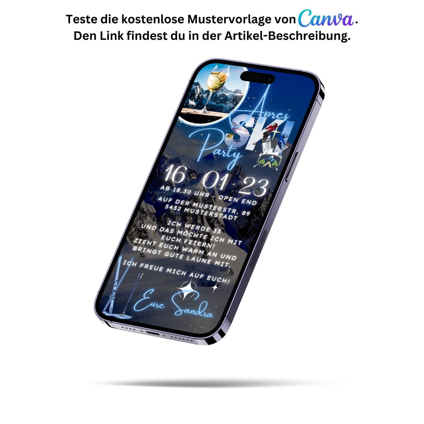 eCARD - Apres Ski Geburtstagseinladung - eCARD4you