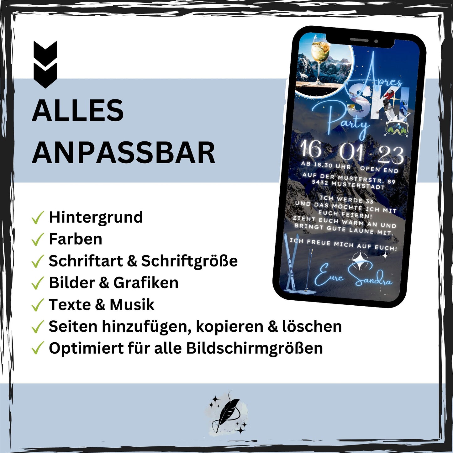 eCARD - Apres Ski Geburtstagseinladung - eCARD4you