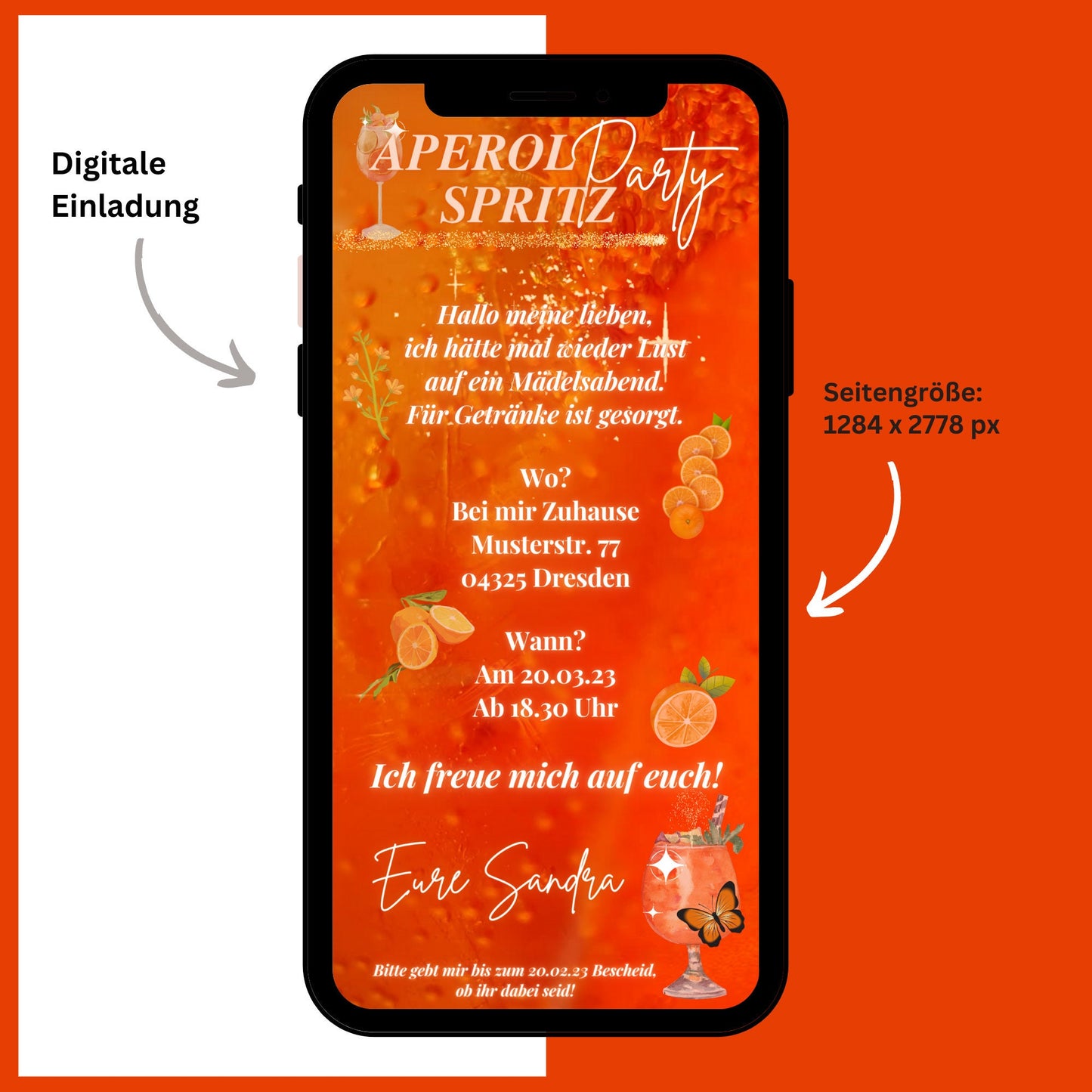 eCARD - Aperol Spritz Party Einladungskarte - eCARD4you