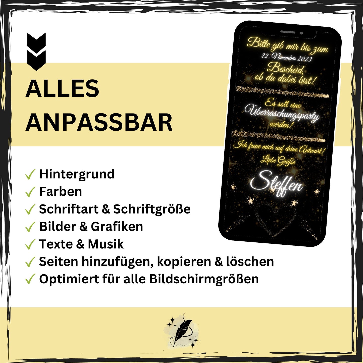 eCARD - Animierte Einladungskarte Geburtstag - eCARD4you