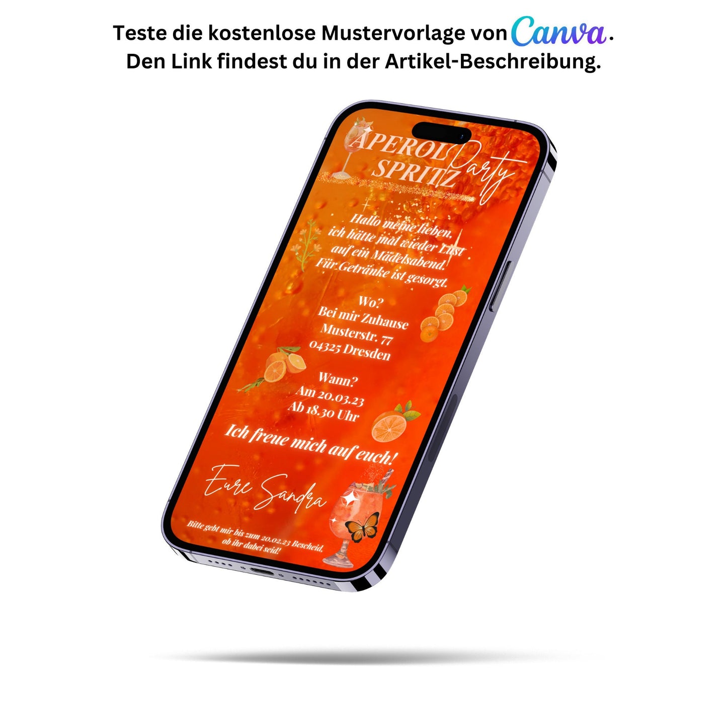 eCARD - Aperol Spritz Party Einladungskarte - eCARD4you