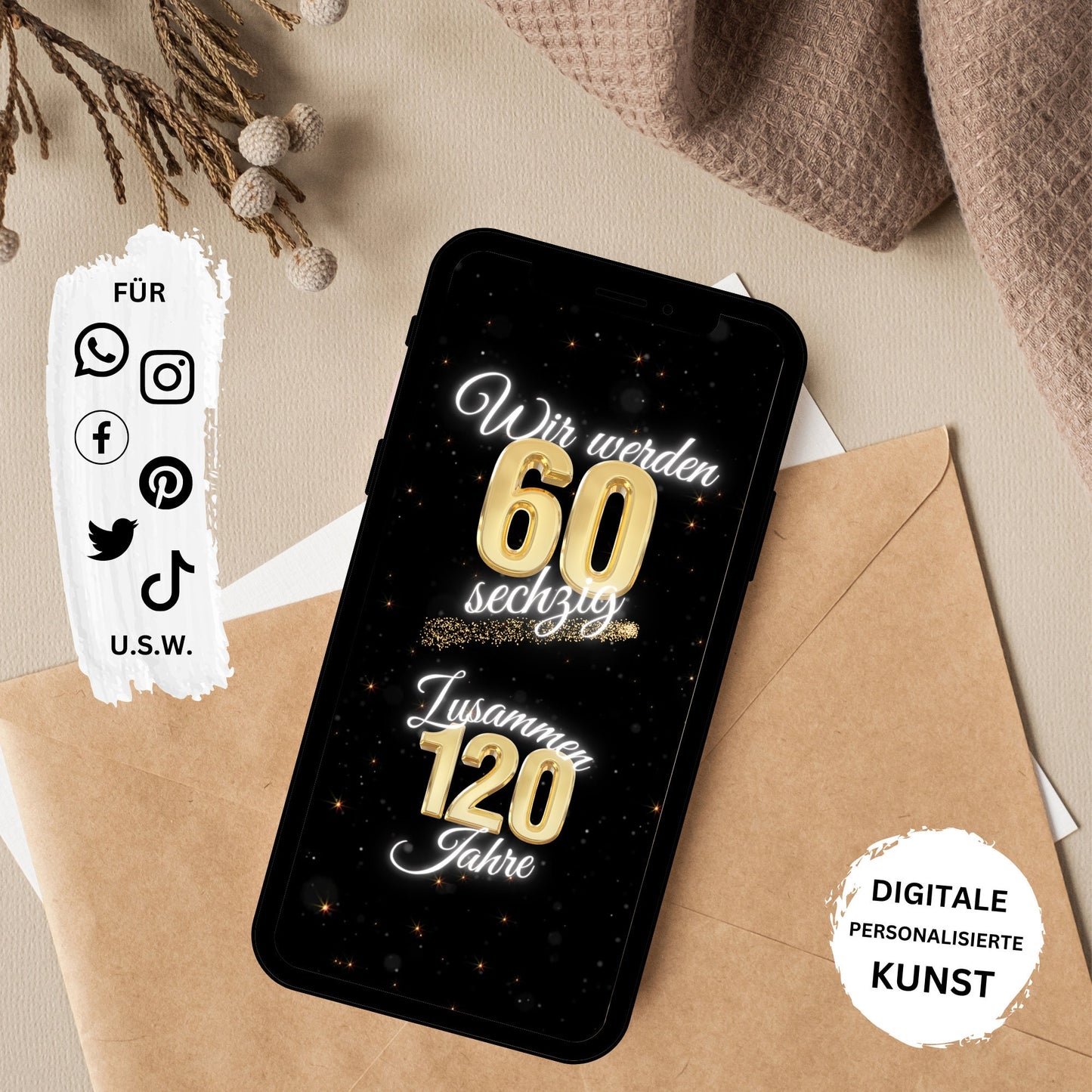 eCARD - Doppelgeburtstag Party Einladungskarte - eCARD4you