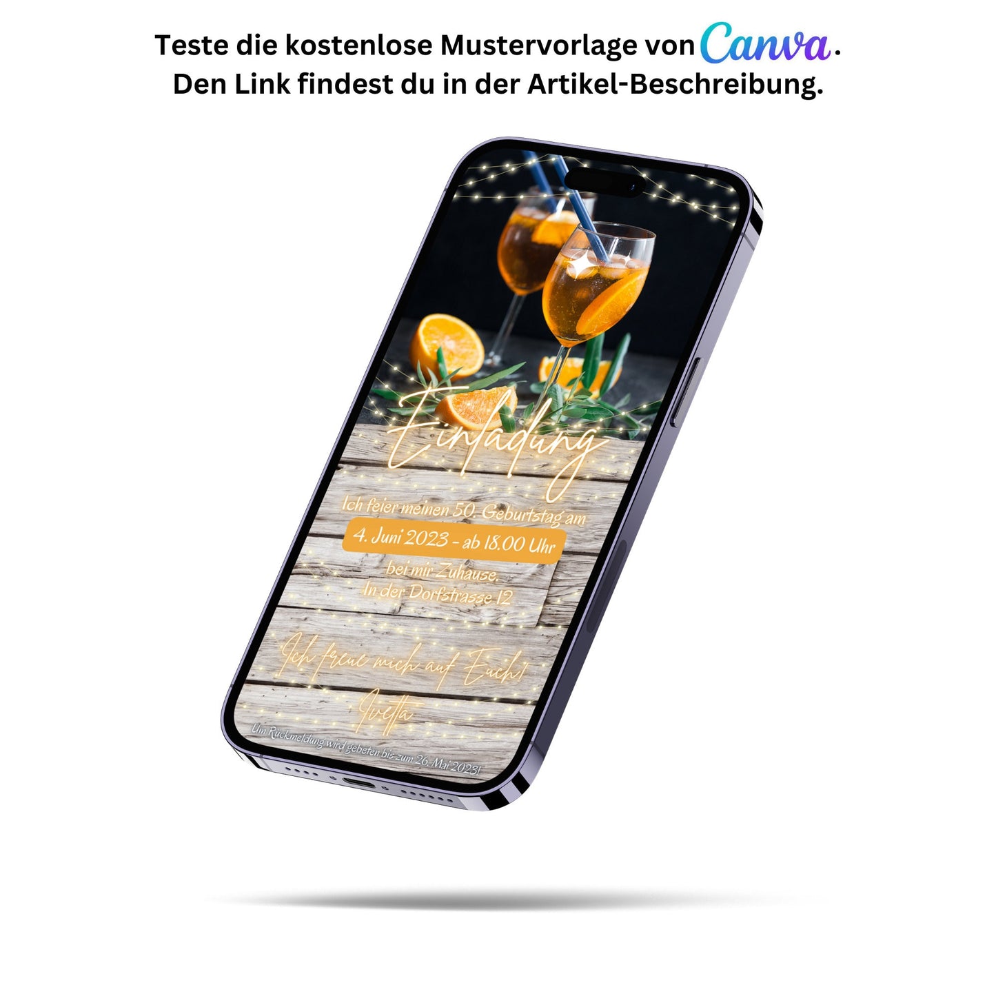 eCARD - Animierte Einladungskarte Geburtstag - eCARD4you