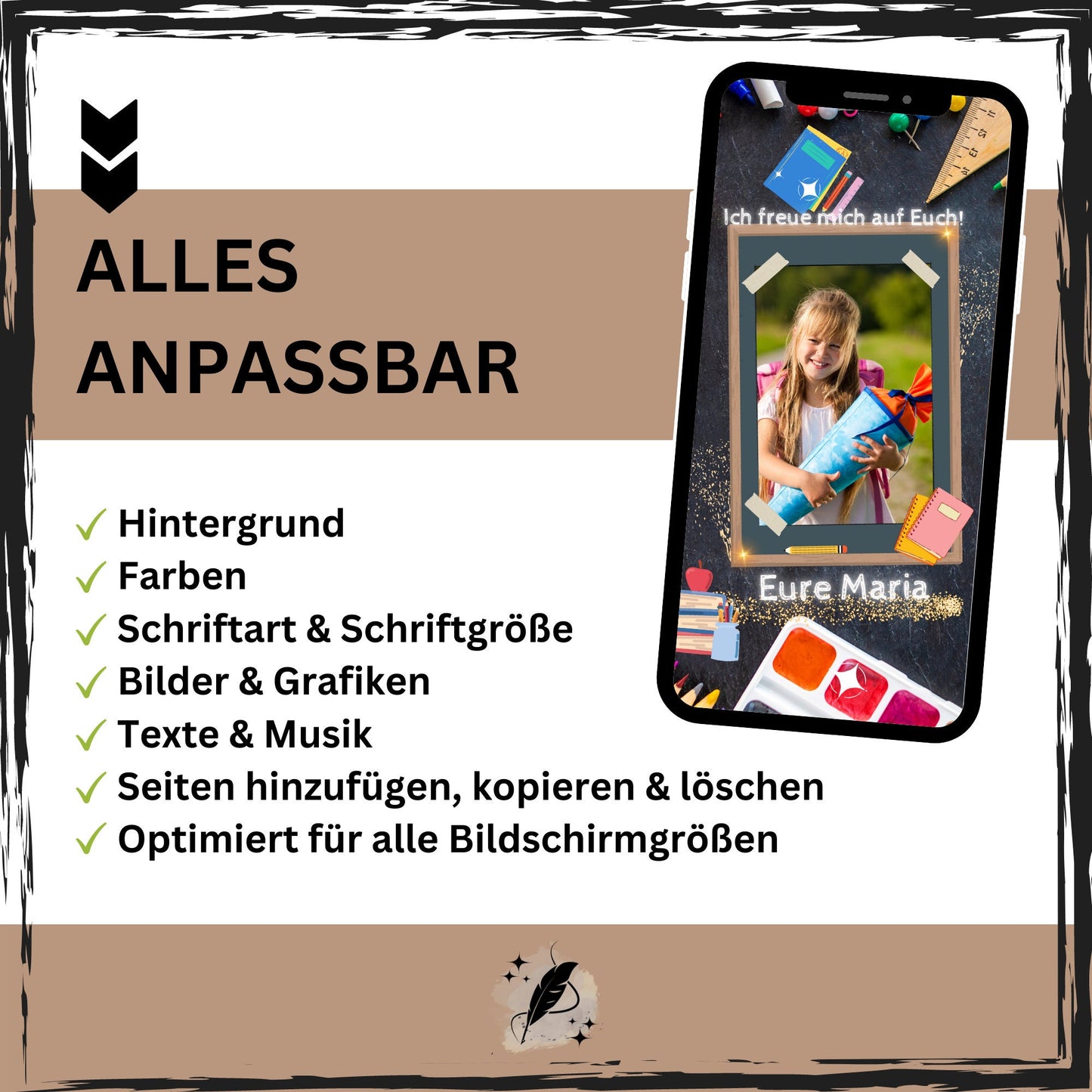 eCARD - Animierte Einladung Schuleinführung - eCARD4you