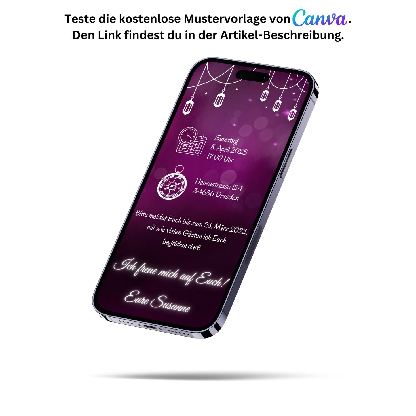 eCARD - Animierte Einladungskarte Geburtstag - eCARD4you
