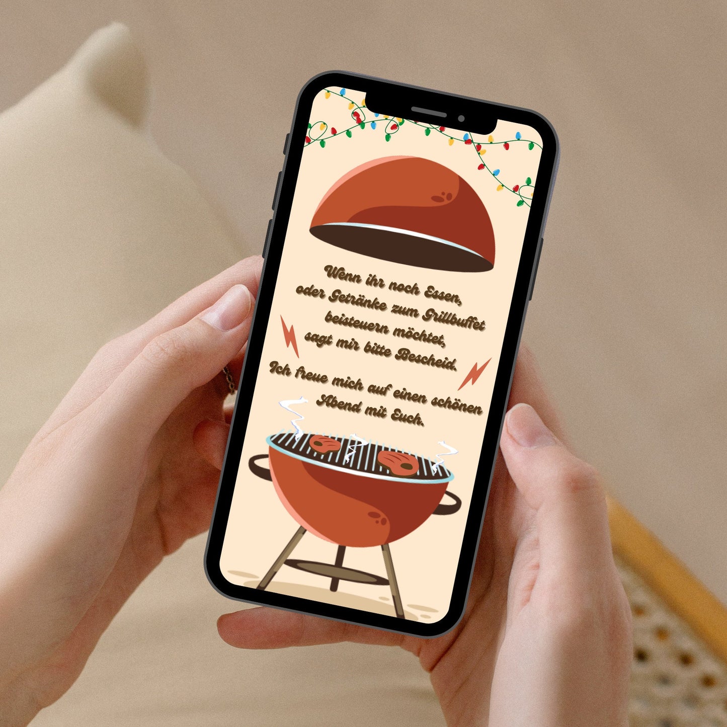 eCARD - Einladung Gartenparty Grillparty Geburtstag - eCARD4you