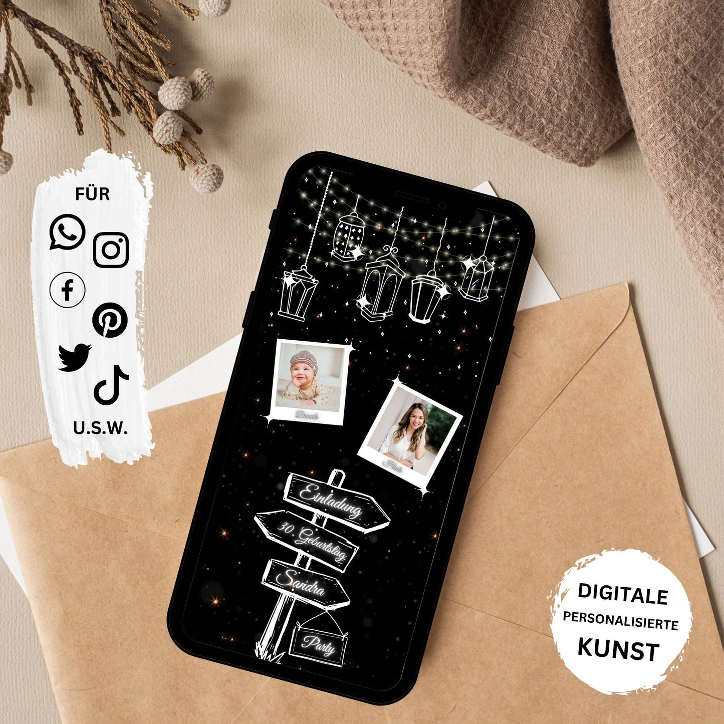 eCARD - Animierte Einladungskarte Geburtstag - eCARD4you