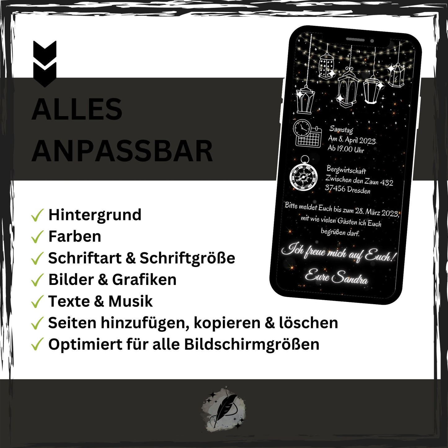 eCARD - Animierte Einladungskarte Geburtstag - eCARD4you
