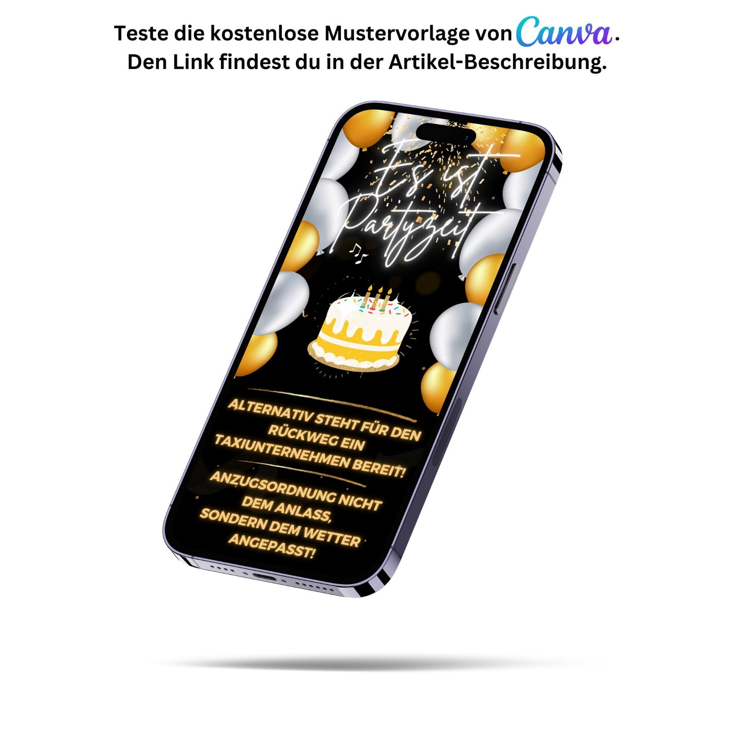 eCARD - Animierte Einladungskarte Geburtstag - eCARD4you