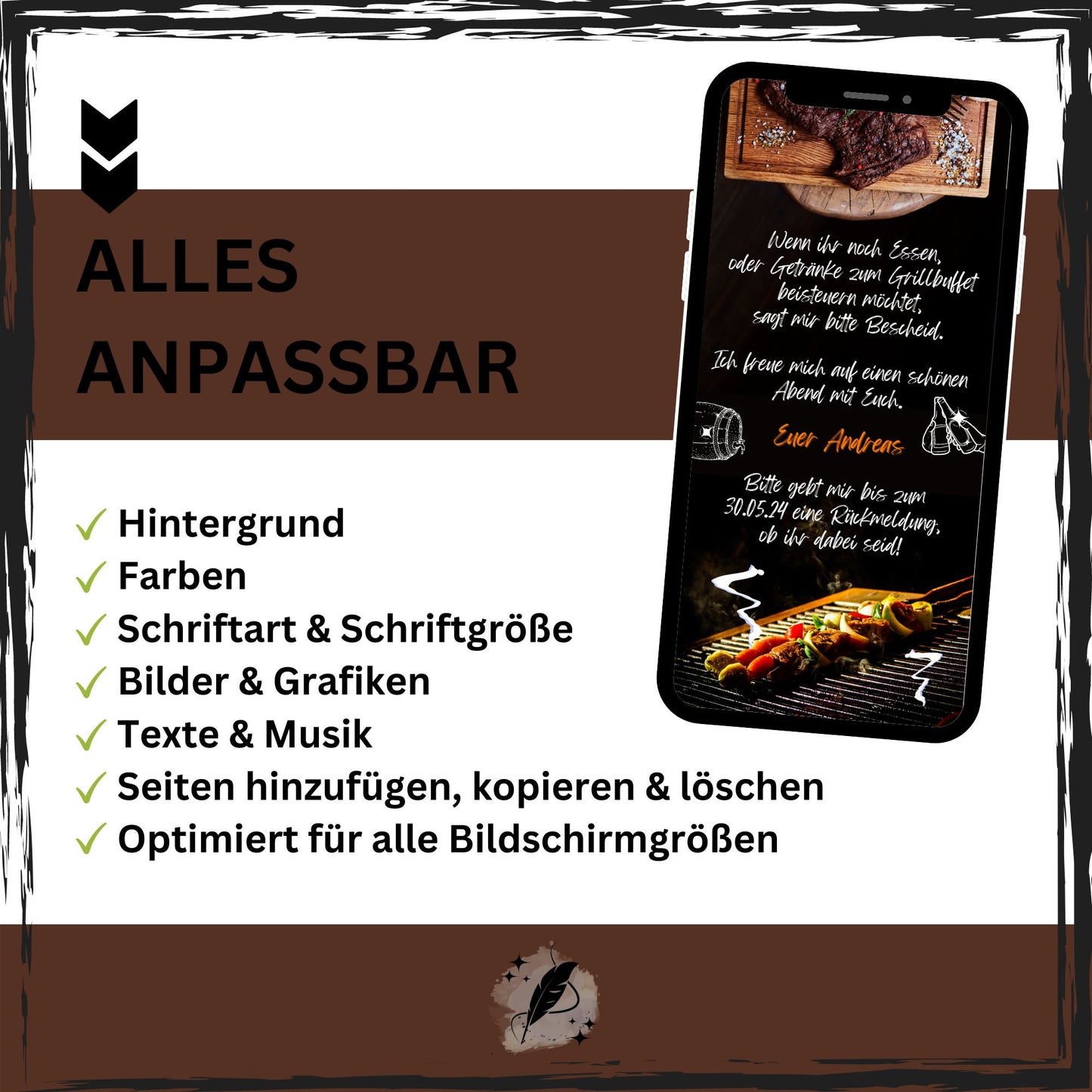eCARD - Einladung Gartenparty Grillparty Geburtstag - eCARD4you