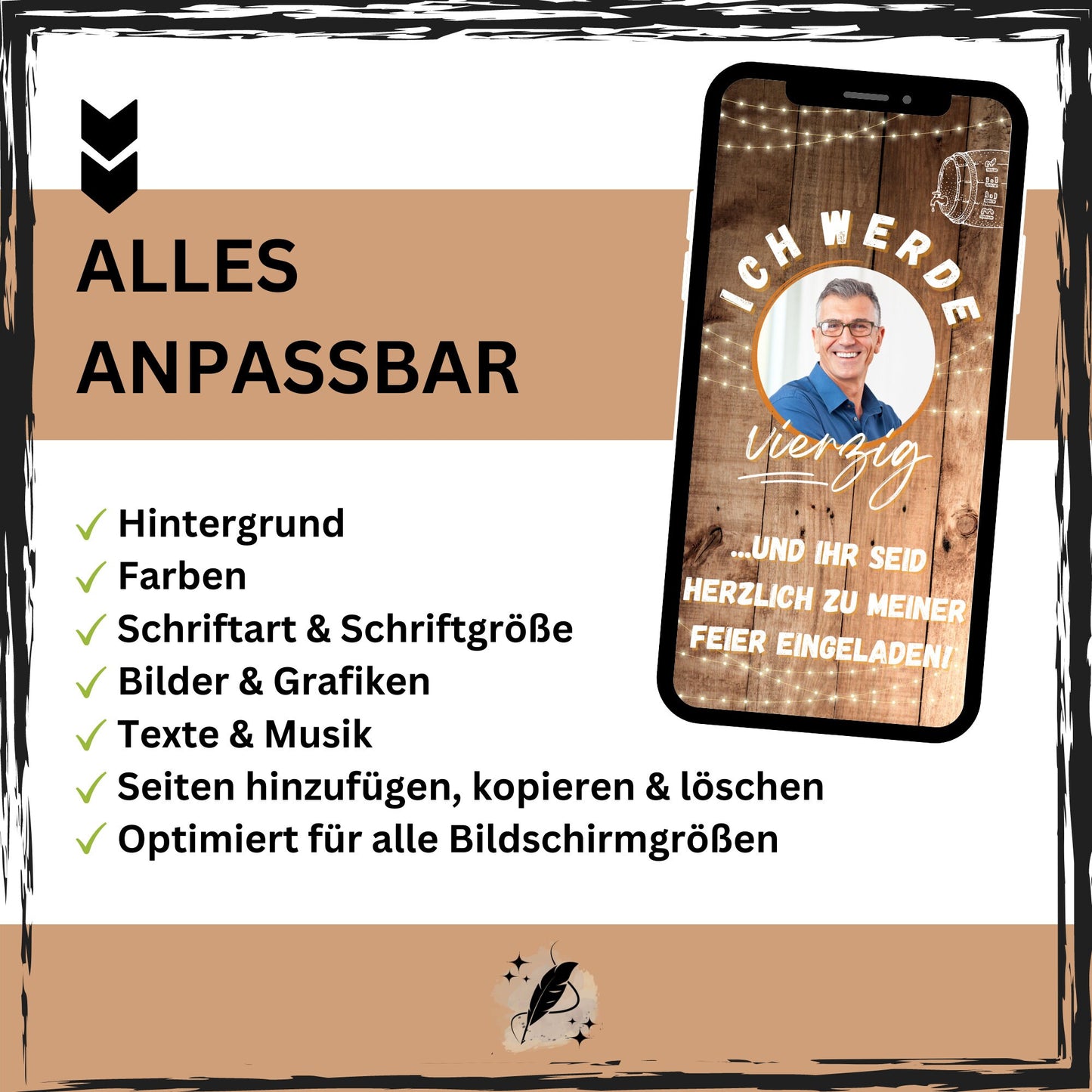 eCARD - Animierte Einladungskarte Geburtstag - eCARD4you
