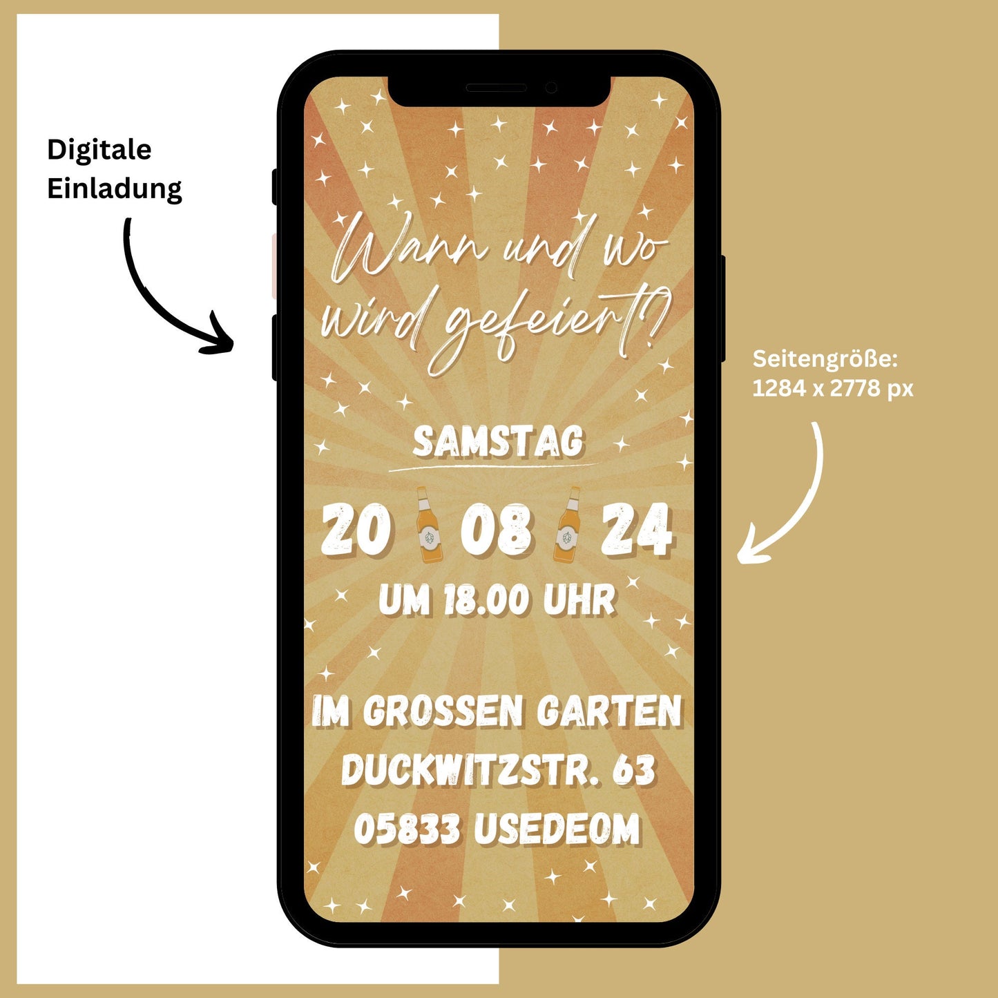 eCARD - Animierte Einladungskarte Geburtstag - eCARD4you
