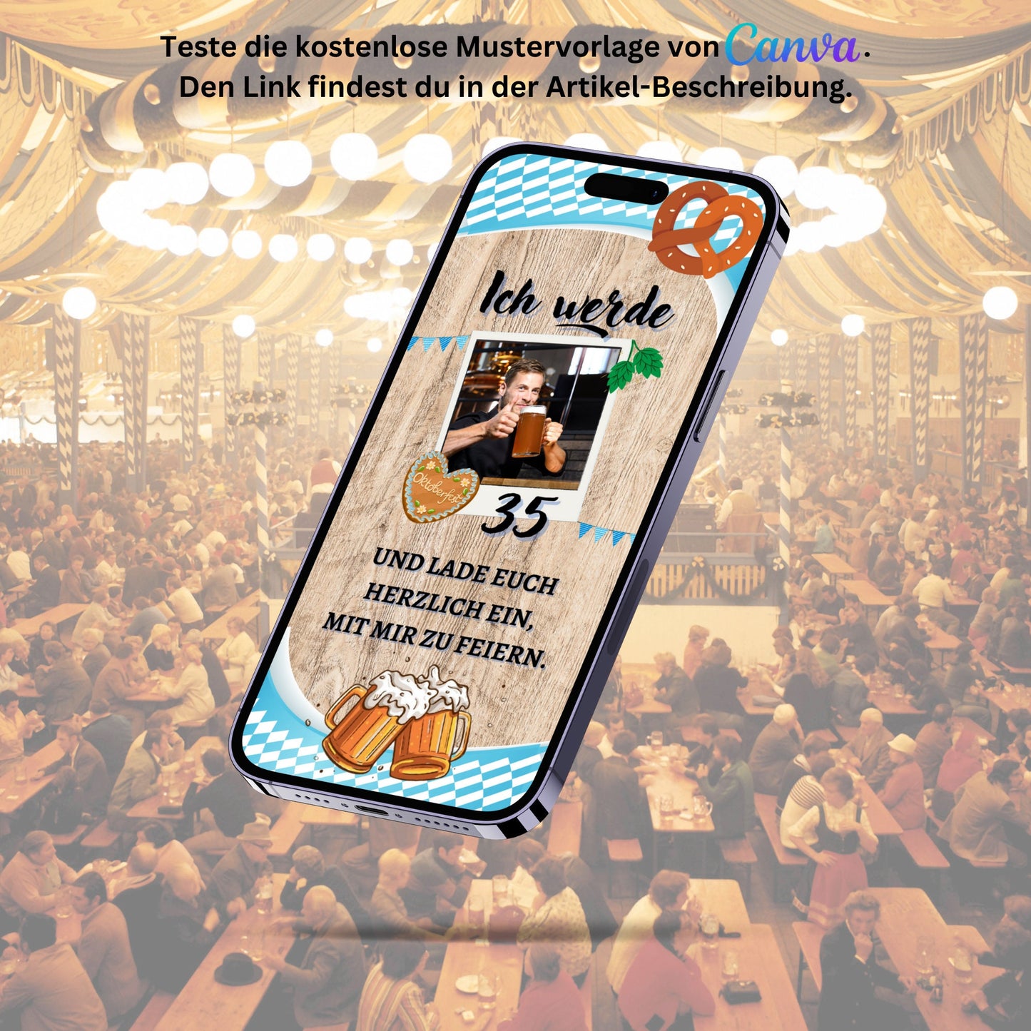 eCARD - Oktoberfest Einladungskarte Geburtstag - eCARD4you