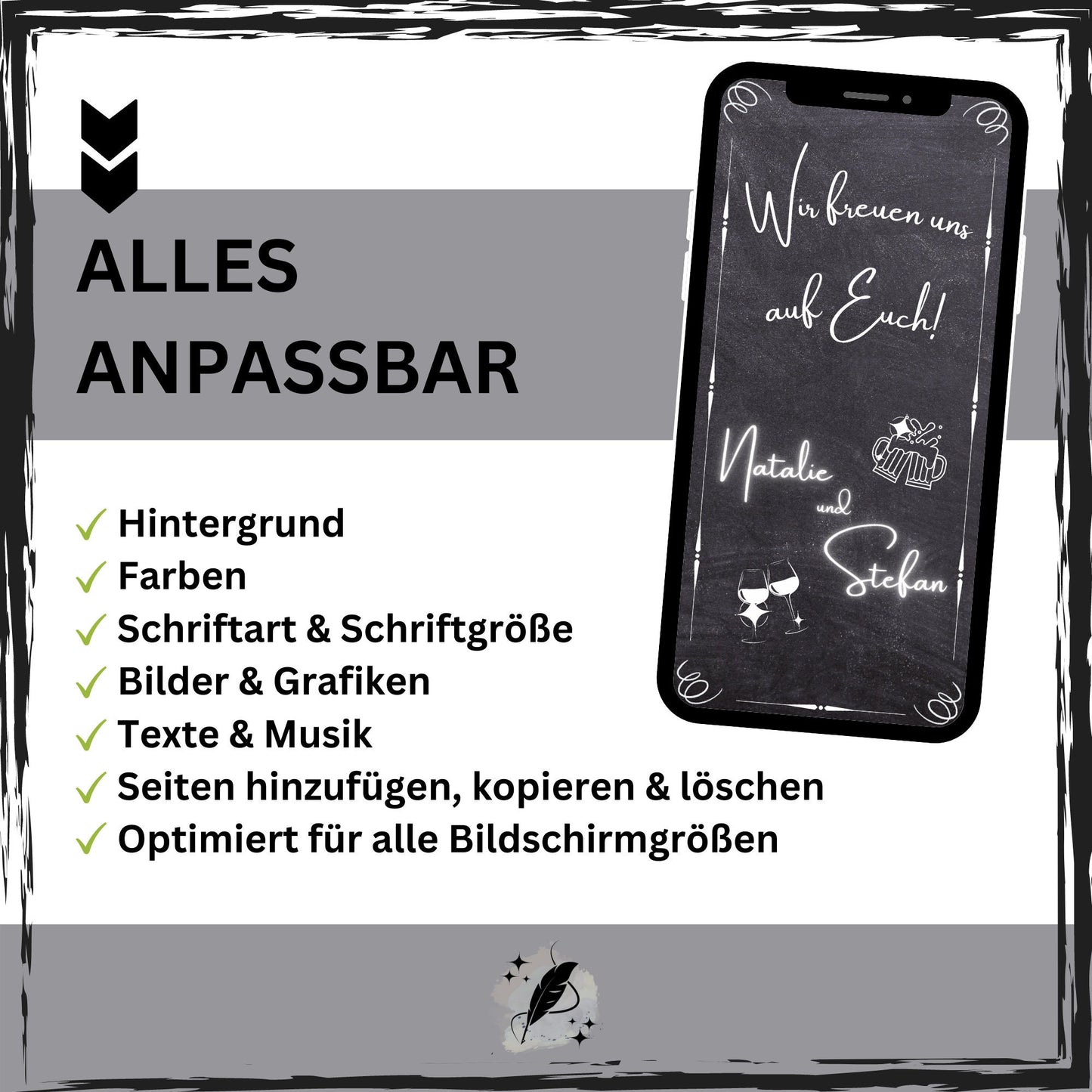 eCARD - Doppelgeburtstag Party Einladungskarte - eCARD4you