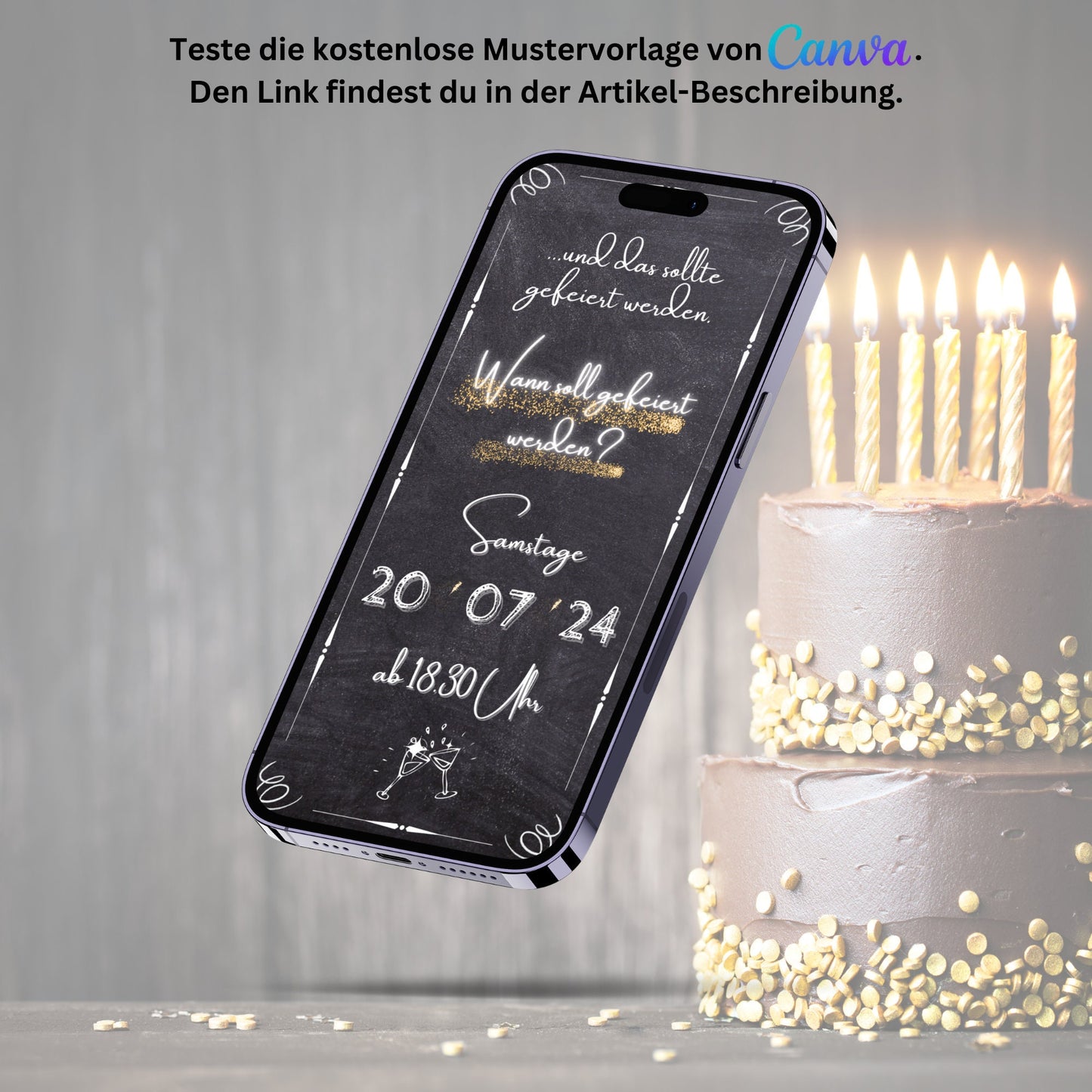 eCARD - Animierte Einladungskarte Geburtstag - eCARD4you