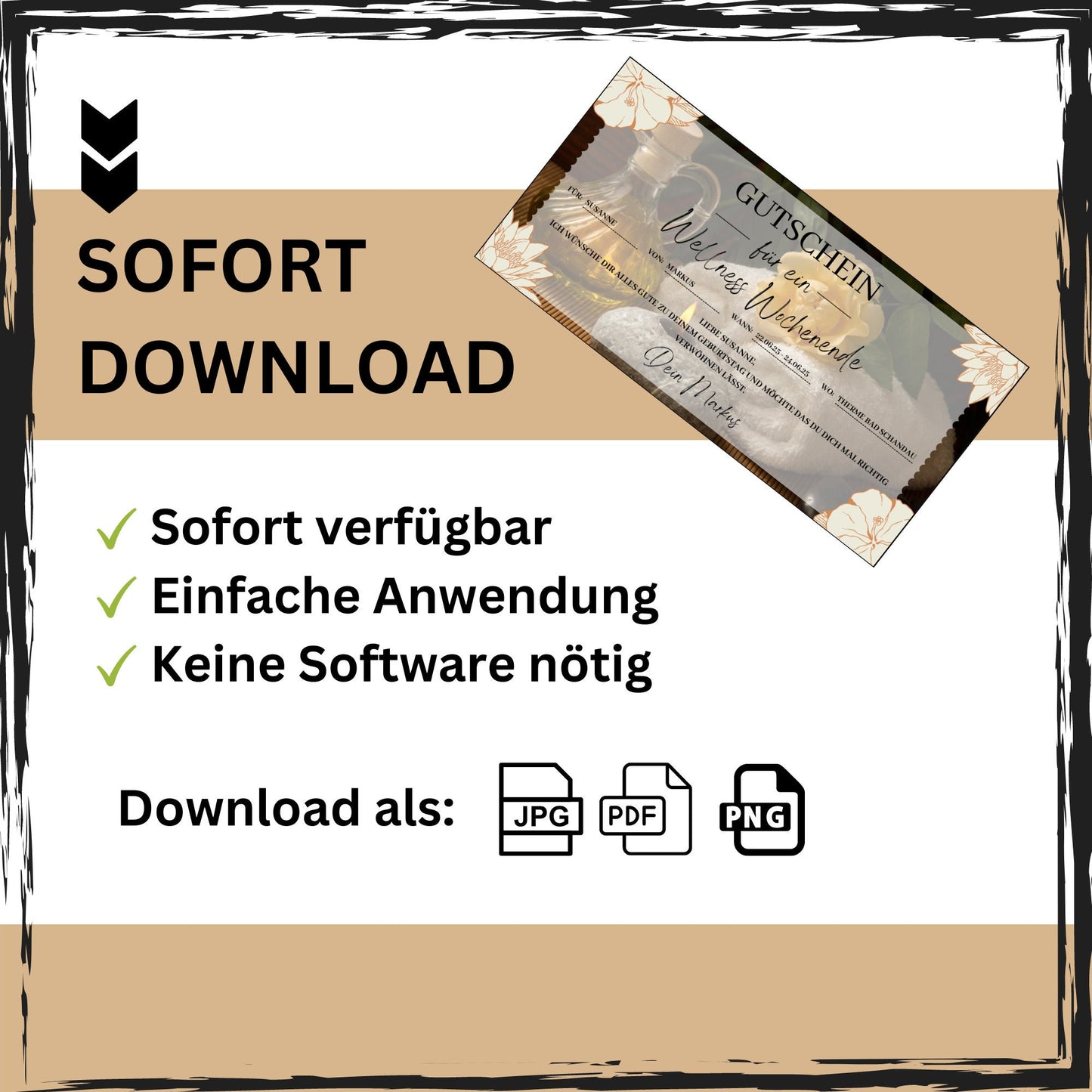 Gutschein - Wellness Spa Wochenende Geschenkgutschein - eCARD4you