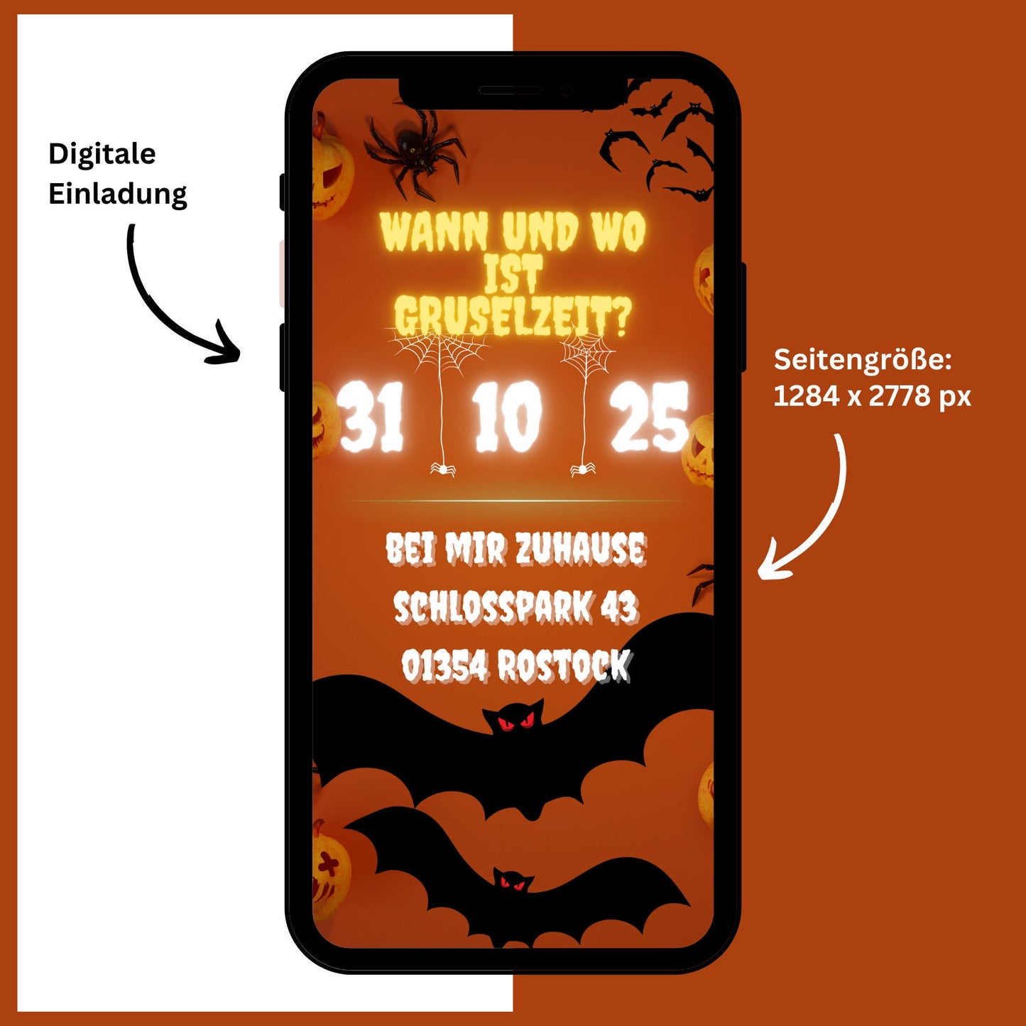eCARD - Animierte Halloween Einladungskarte - eCARD4you