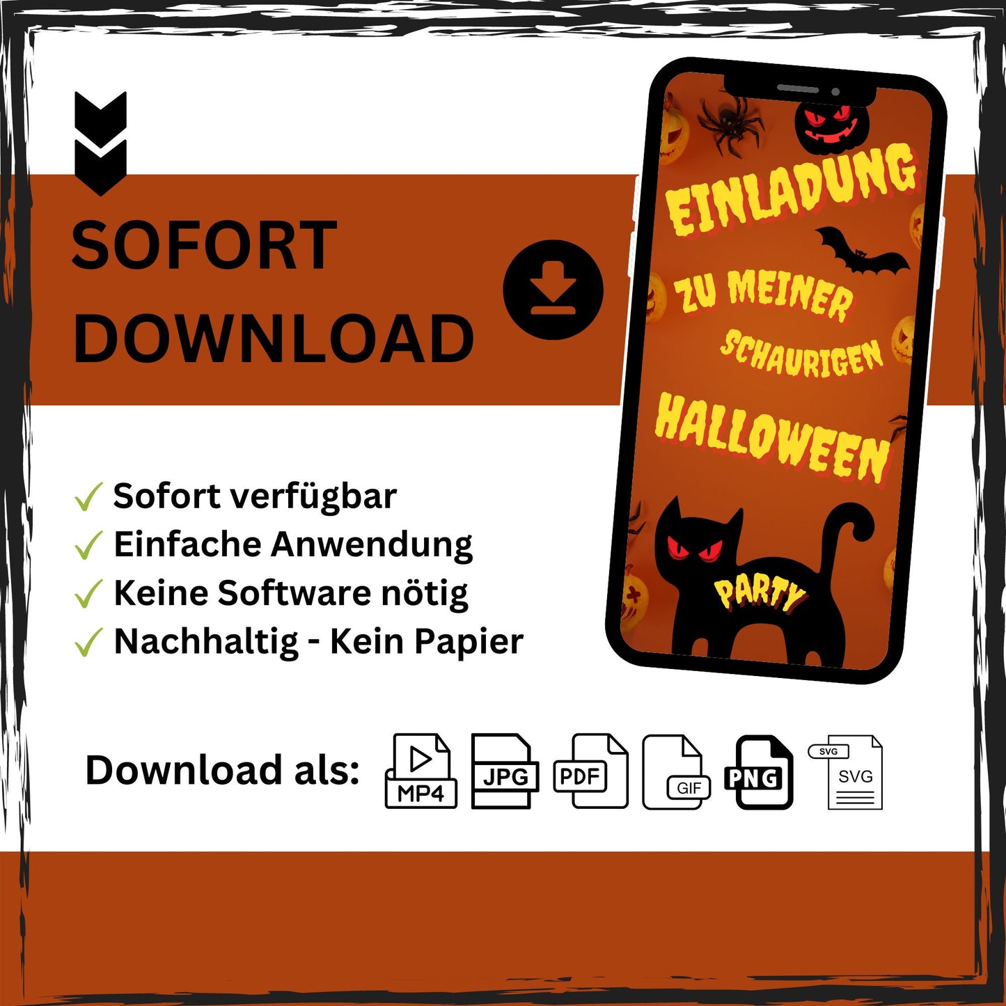 eCARD - Animierte Halloween Einladungskarte - eCARD4you