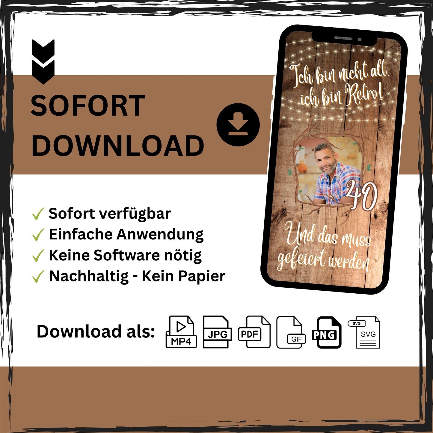 eCARD - Animierte Einladungskarte Geburtstag - eCARD4you
