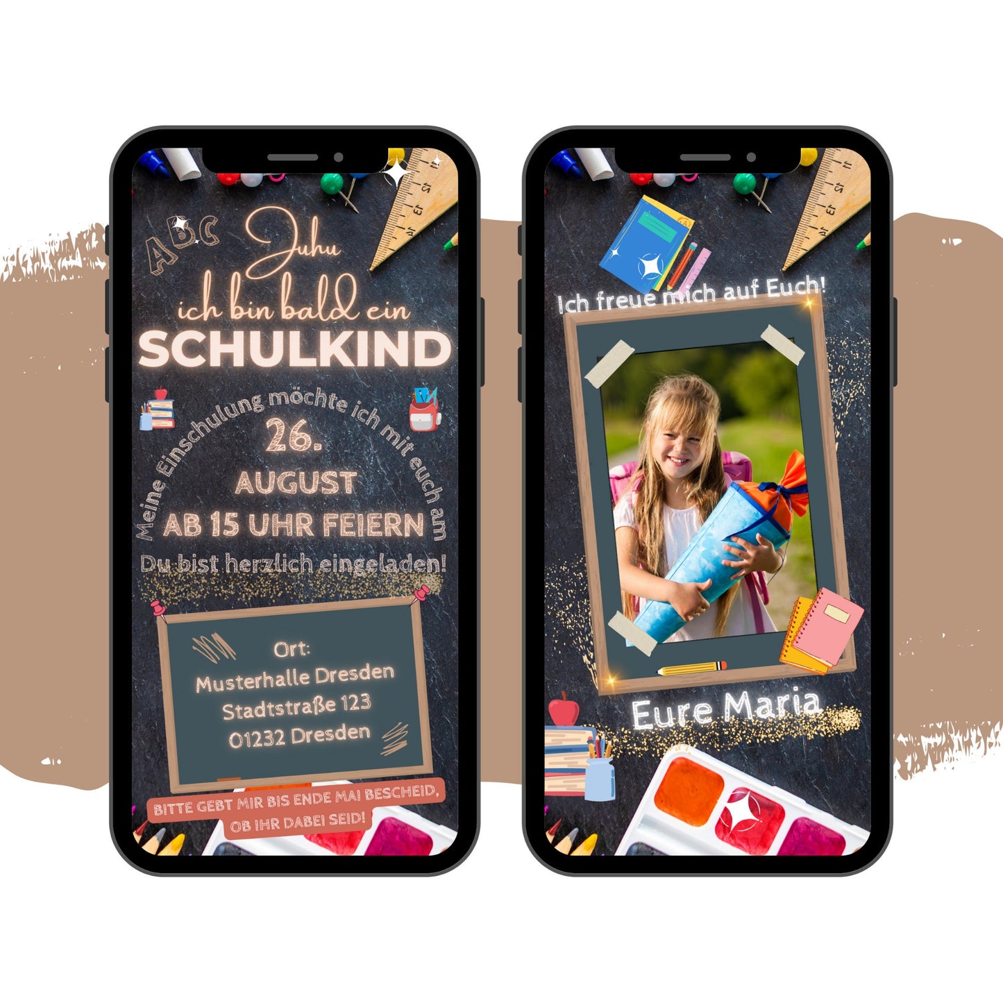 eCARD - Animierte Einladung Schuleinführung - eCARD4you